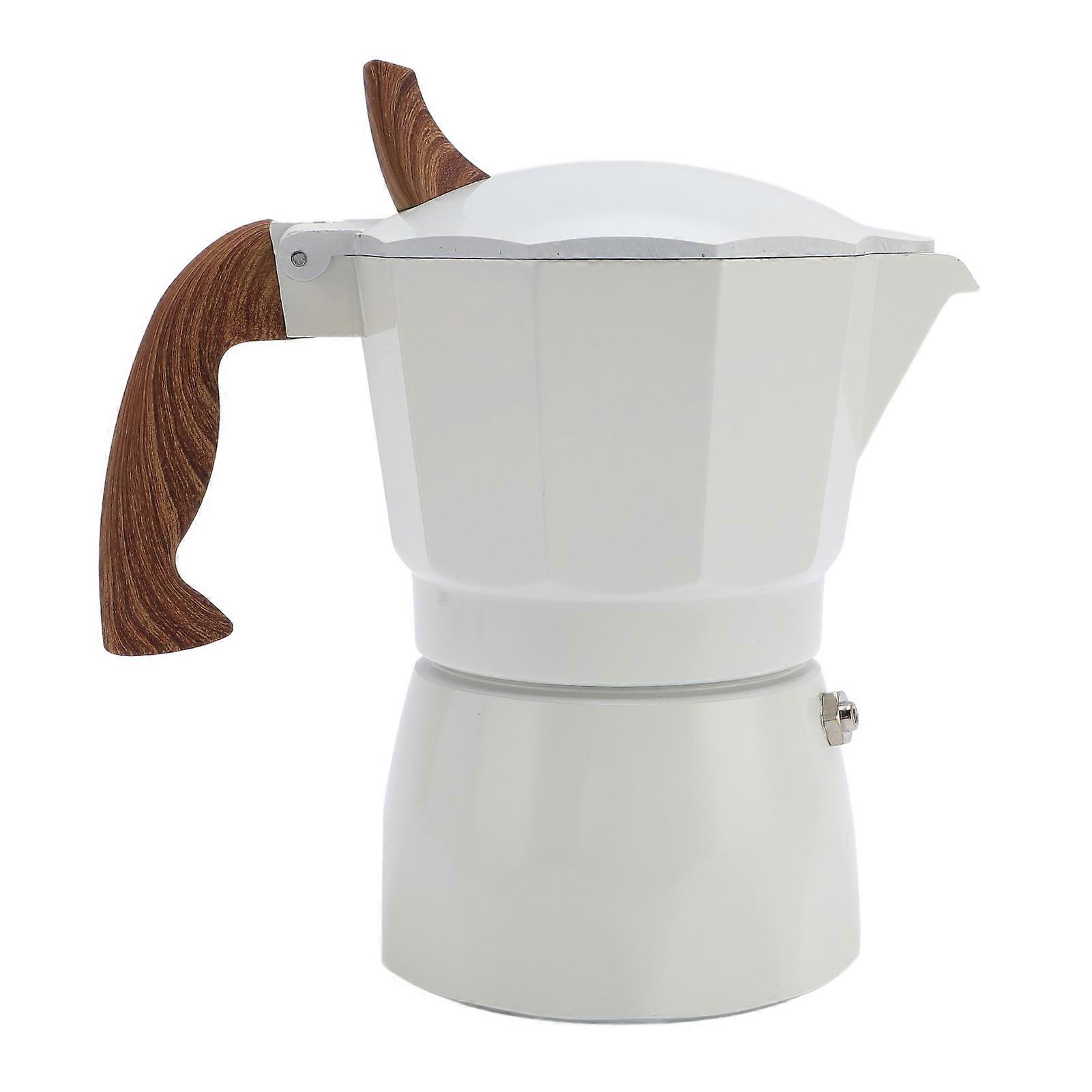 Italienische 80-ml-kaffeemaschine Mit Doppelventil Für Effiziente Extraktion, Moka-perkolator Für Camping Und Kochen Im Freien