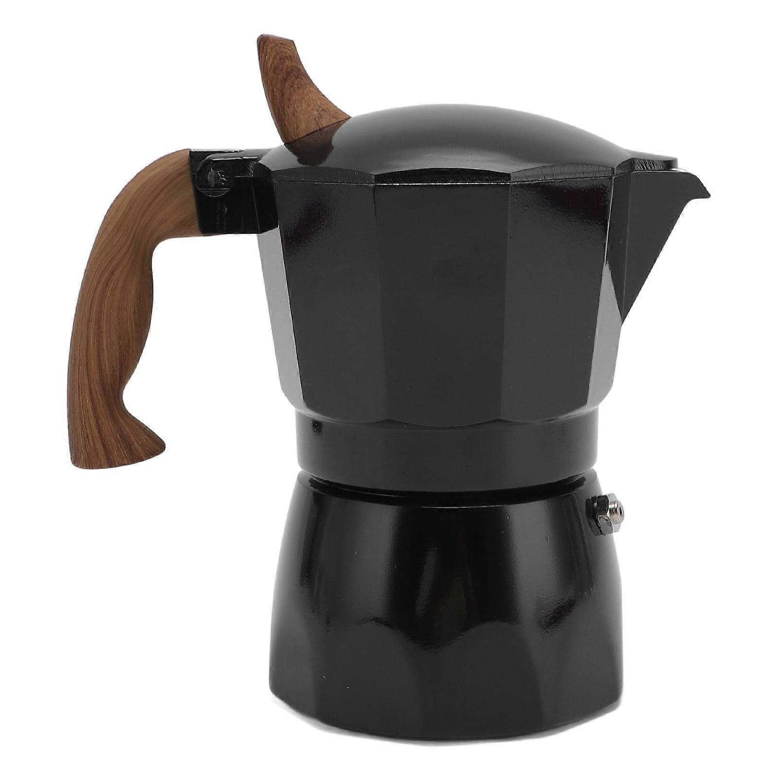 Italienische Kaffeemaschine 80 Ml, Effiziente Extraktion, Doppelventil, Induktionsperkolator Für Camping