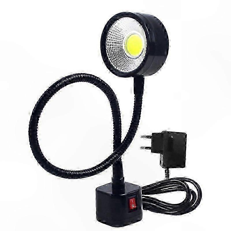 Flexible Led-arbeitsleuchte Mit Magnetfuß Für Industrielle Werkzeugmaschinen, Einstellbare Beleuchtung, Robuste Magnetbefestigung, Werkstatt- Und Maschinenbaueinsatz.