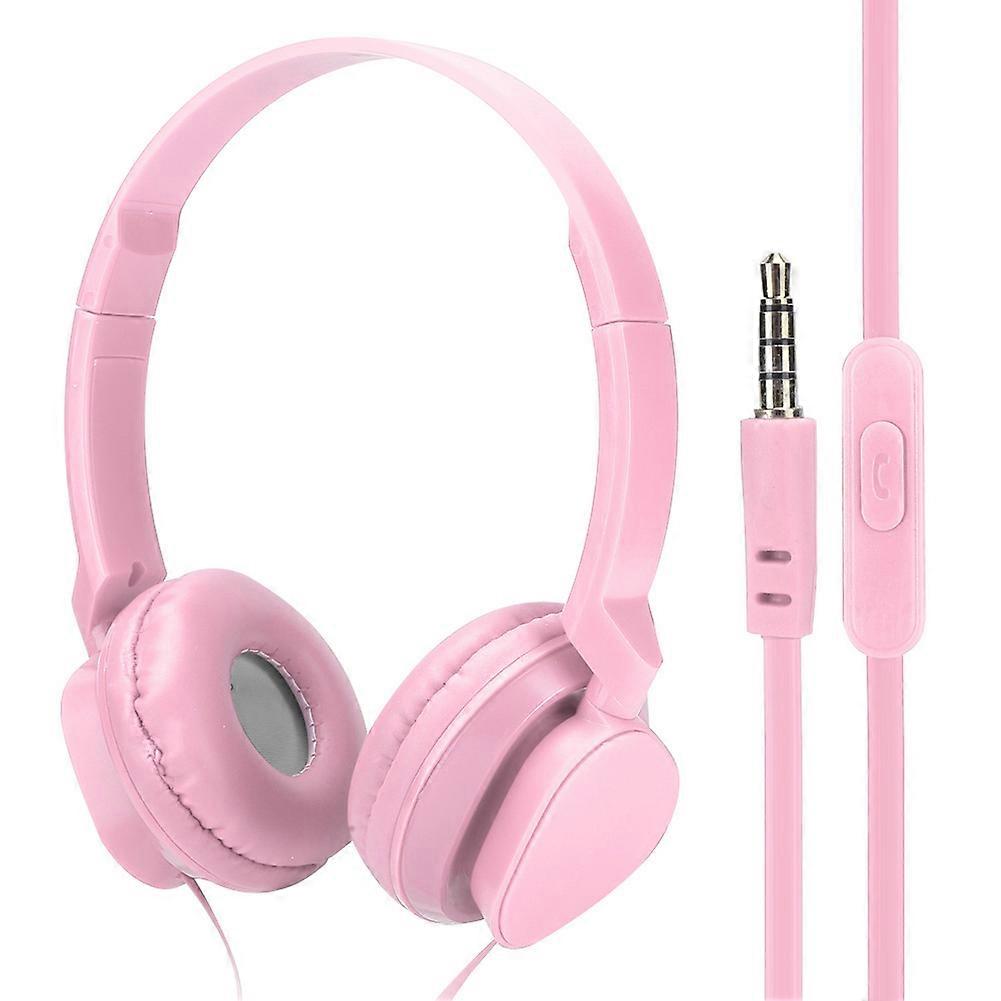 Kabelgebundenes On-ear-stereo-headset Mit Eingebautem Mikrofon, Kopfhörer Für Videospiele, Fm-radio Und Musik, Komfortabel Und Leistungsstark.