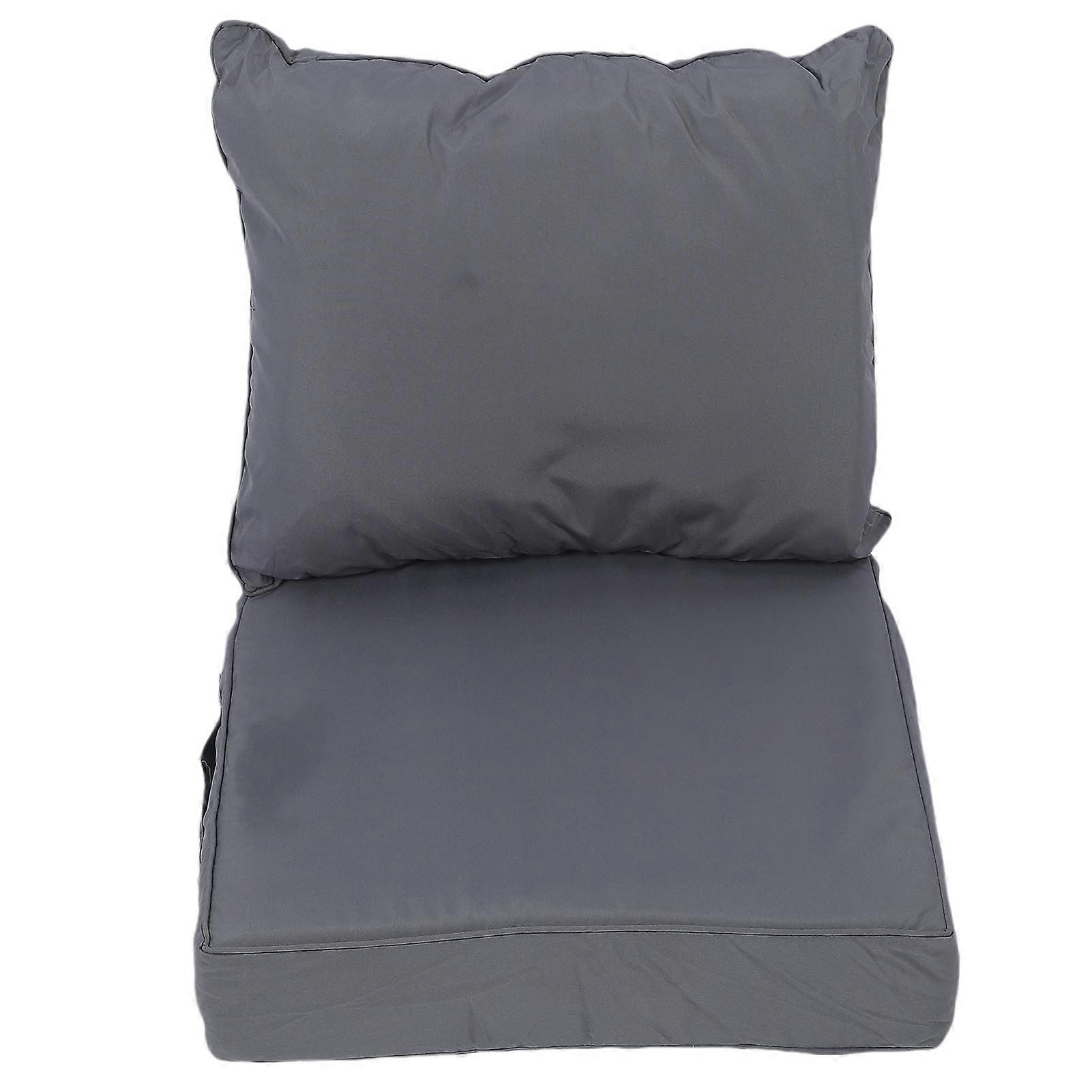 Wasserdichter Polyester-gartenstuhl Mit Integriertem Sitzkissen Und Kopfstütze Aus Dicker Pp-baumwolle, Set Für Terrasse, Strand Und Außenbereich.