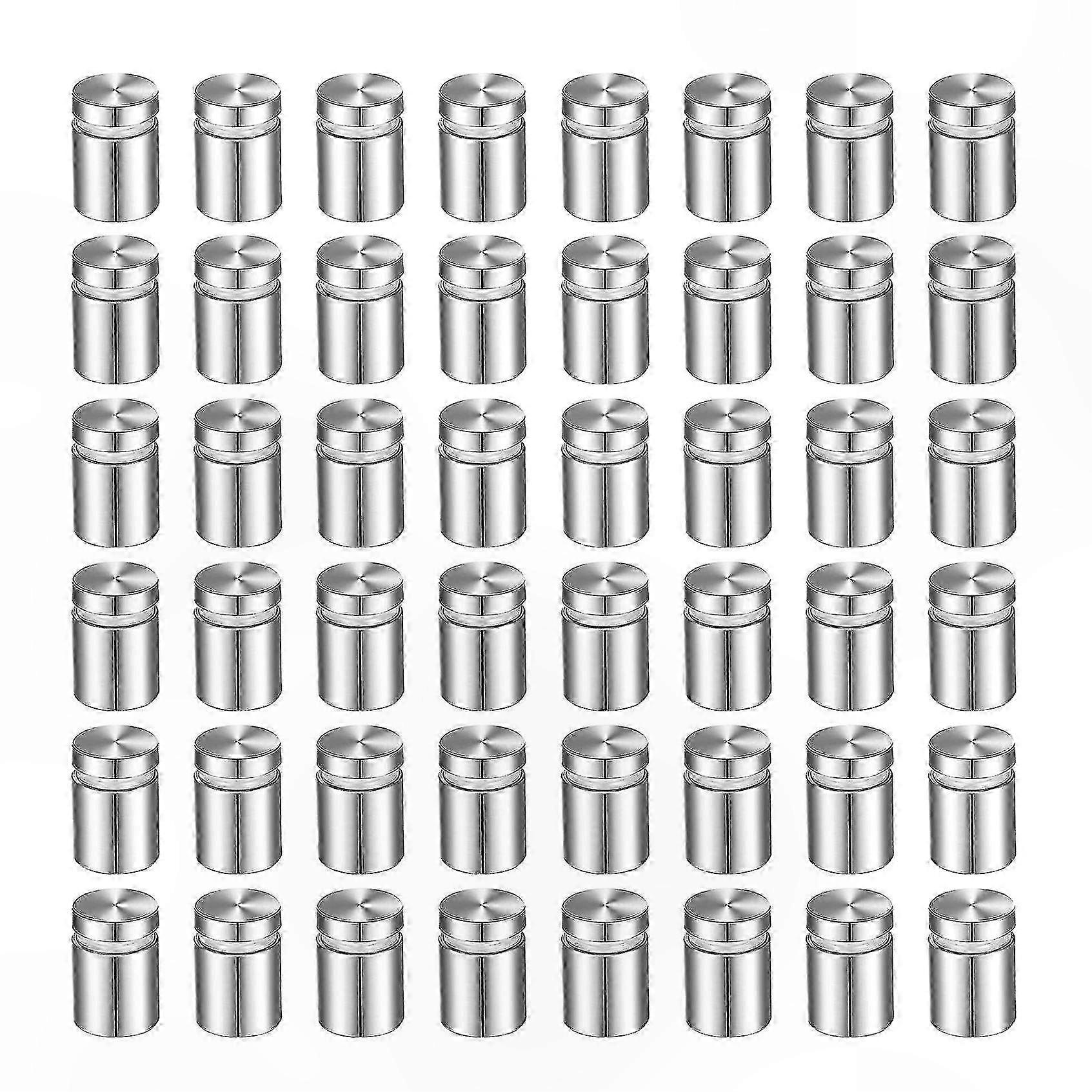 Edelstahl-trennschrauben Für Die Schildermontage, 100er-packung, 1/2 X 1 Zoll, Ideal Für Glasvitrinen Und Acrylplatten