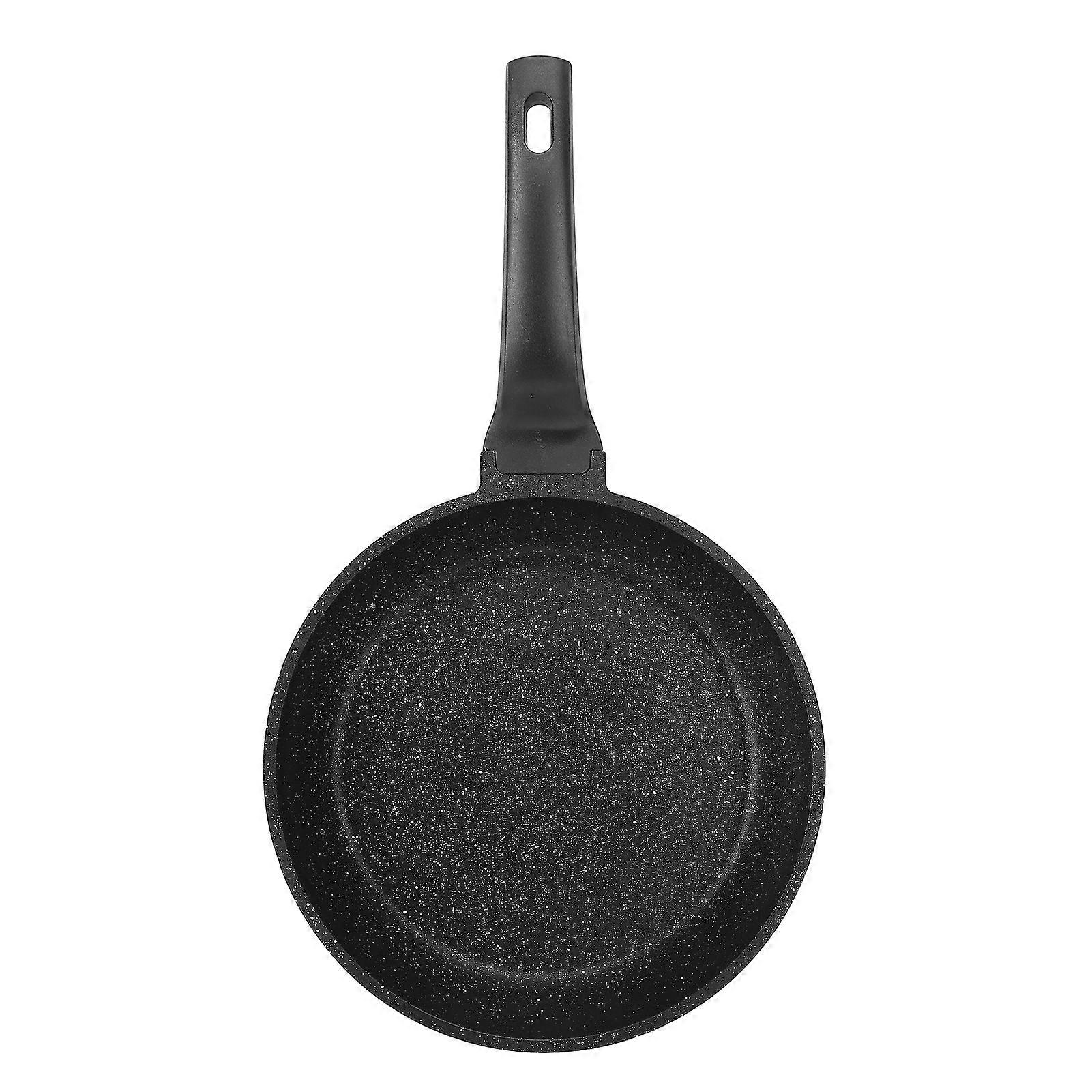 Antihaftbeschichtete Bratpfanne Für Omeletts Und Eier, Hitzebeständiger Griff, Flacher Boden Für Gleichmäßige Wärmeverteilung Beim Täglichen Kochen.