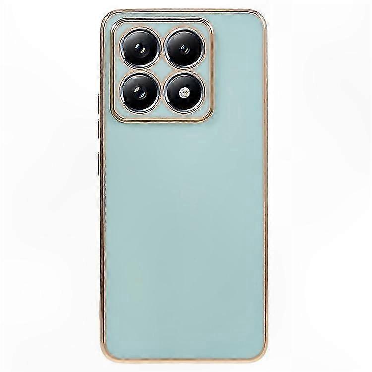 Galvanisierte Tpu-hülle Für Xiaomi 14t Pro, Schlanke, Stoßfeste Hülle Mit 6d-design, Stoßfest, Kompatibel Mit Xiaomi 14t Pro, Metallic-finish, Rundumschutz