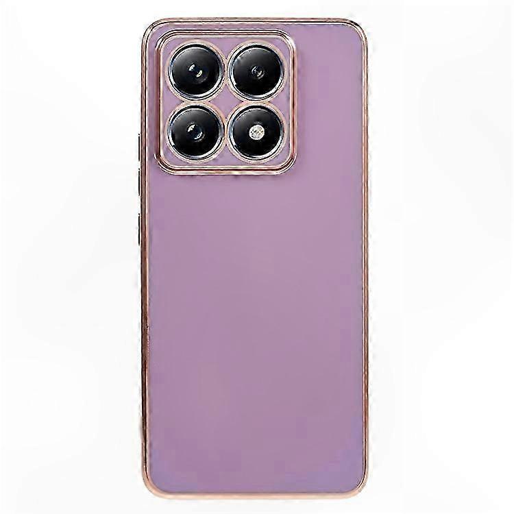 Galvanisierte Tpu-hülle Für 14t Pro, Schlanke, Stoßfeste Hülle Mit 6d-designschutz