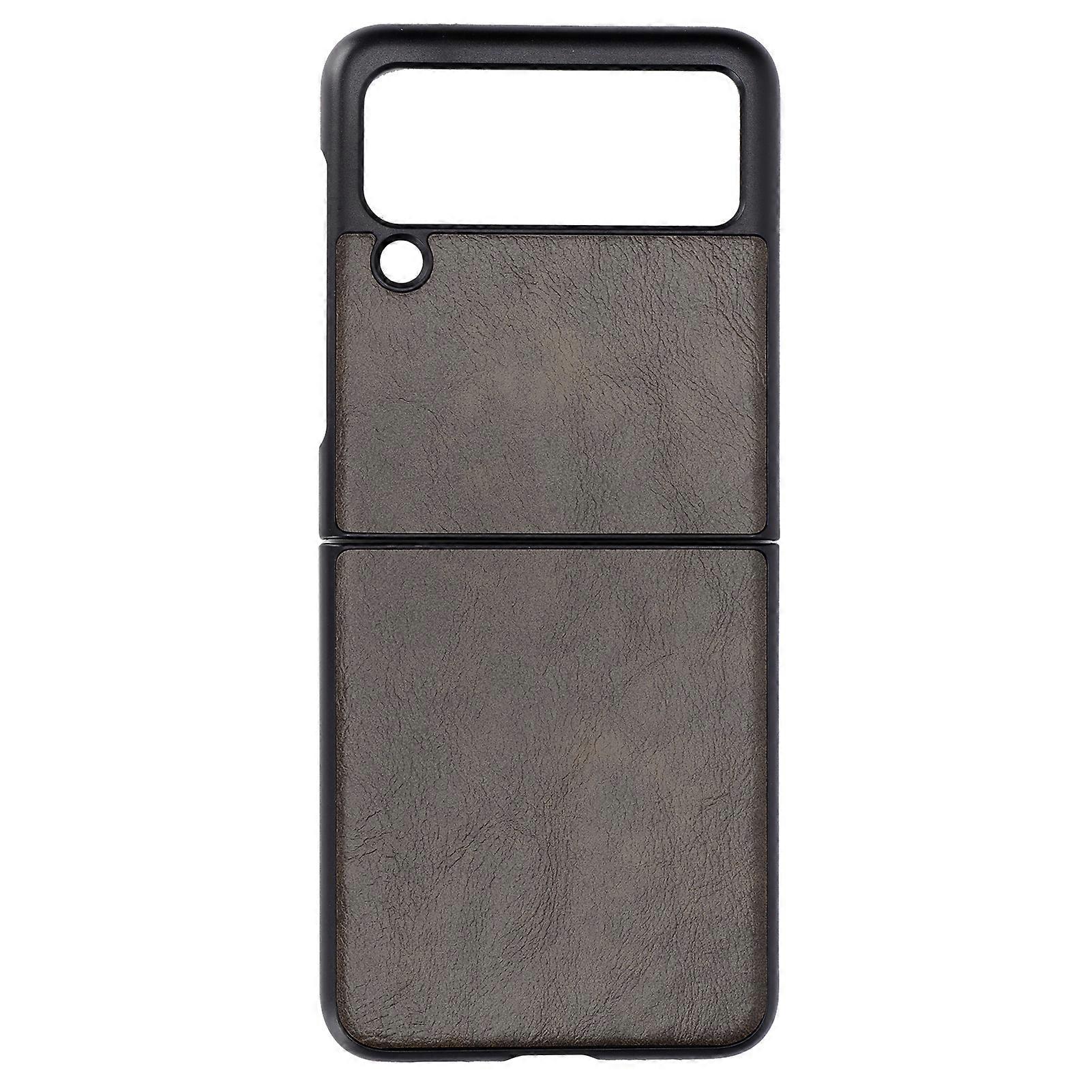 Schutzhülle Aus Echtem Leder Mit Faltbarer Oberfläche Für Samsung Galaxy Z Flip 3, Robuste Und Elegante Hülle, Hochwertige Verarbeitung, Langlebige Falthülle, Hochwertiges Zubehör.