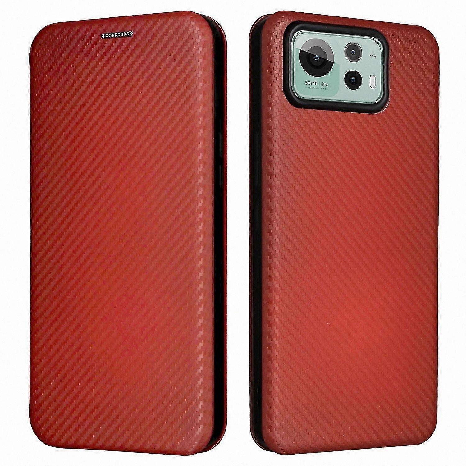 Ultra 12 5g Hülle Aus Pu-leder Mit Carbon-textur, Hochwertiges Design, Stoßfeste Hülle, Robuster Schutz Für Ihr Smartphone