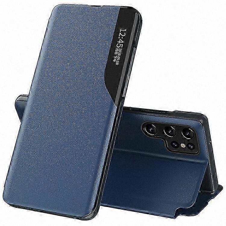 Galaxy S25 Ultra Lederhülle Mit Ständer, Robuste Schutzhülle Mit Aufstellfunktion, Premium-hülle Mit Ausklappbarem Ständer, Rundumschutz Für Samsung Galaxy S25 Ultra