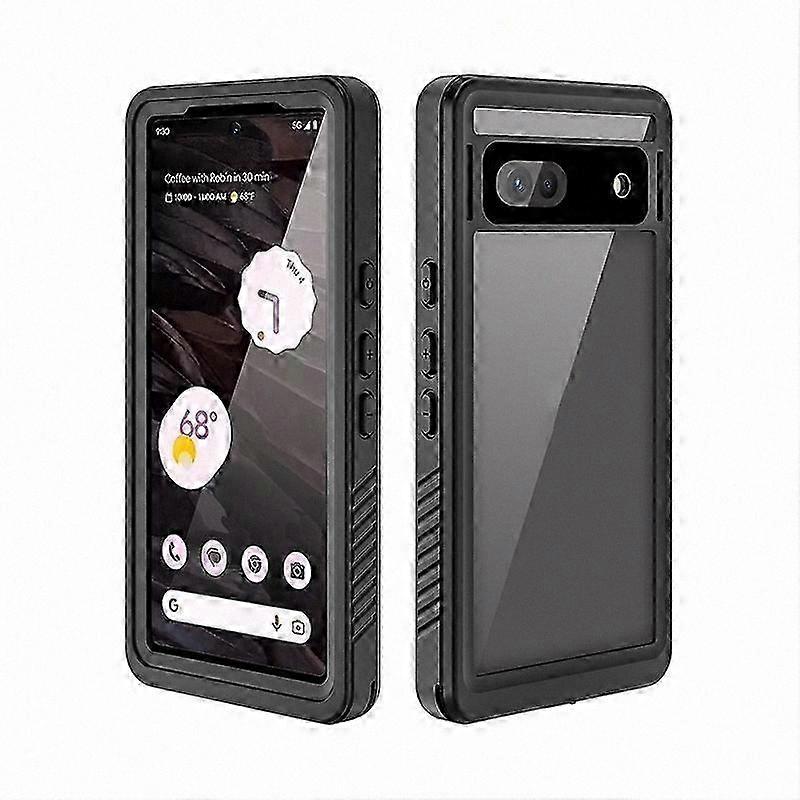 Schutzhülle Für Google Pixel 7a, Ip68 Wasserdicht, Stoßfest, Aus Pc + Tpu-material, Mit Rotem Chili-muster, Robust Und Stylisch