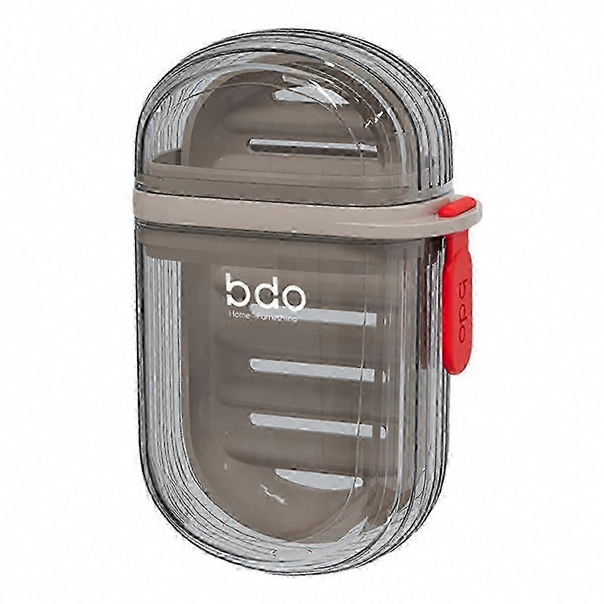 Seifenbox Mit Deckel, 4er-set – Tragbare Box Für Feste Seife, Kompakter Reisebehälter Für Seifenstücke