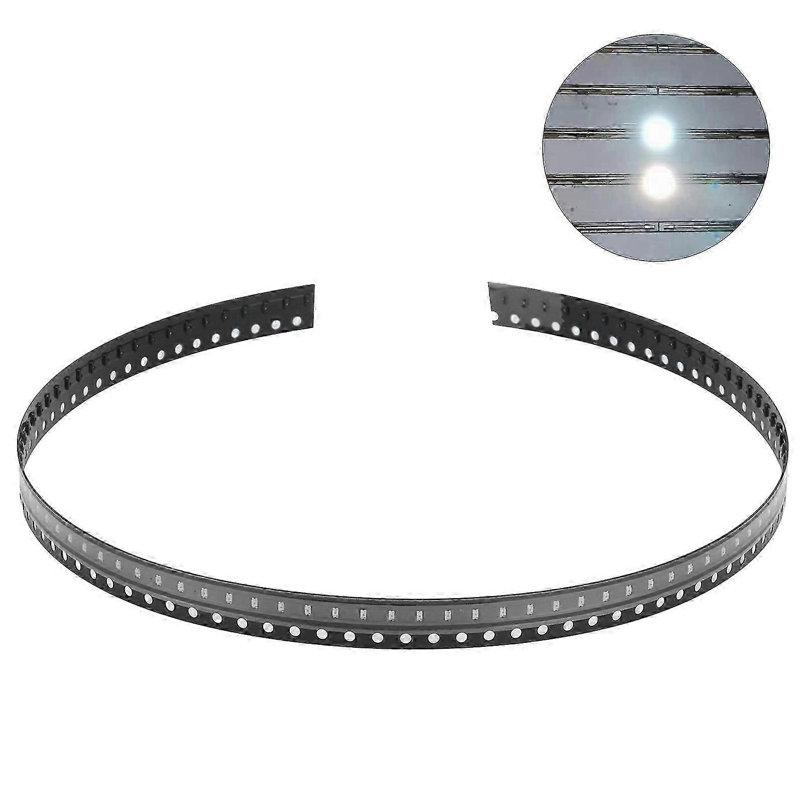 Packung Mit 100 Weißen Smd-leds, Robuste Elektronische Bauteile, Miniatur-niederspannung Für Diy-leiterplatten