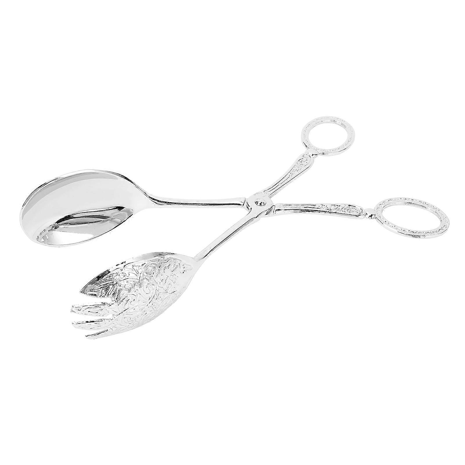 Multifunktionale Metallzange Im Europäischen Stil Zum Servieren Von Kuchen, Brot Und Obst – Mit Clip-löffelschneider, Buffetbesteck Für Küche Und Partys