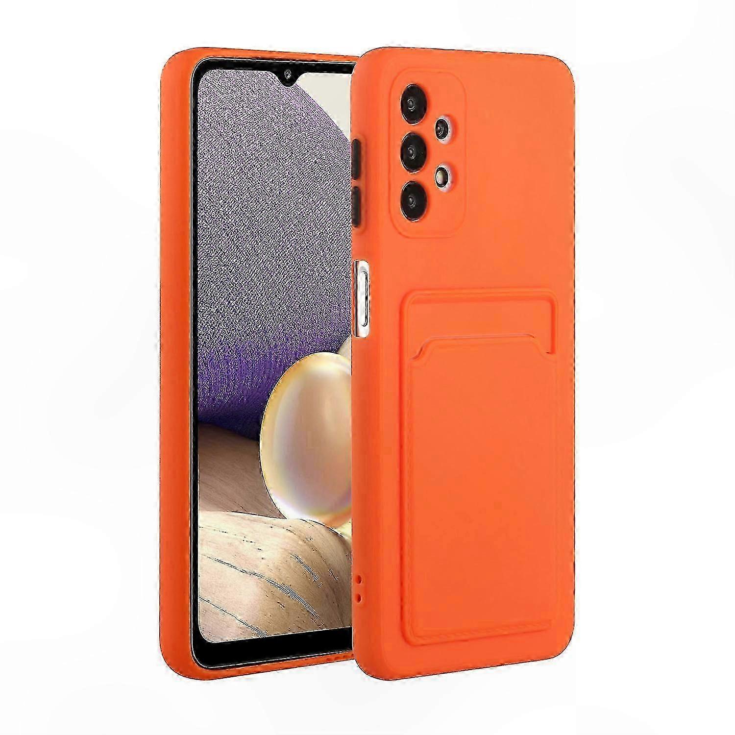 Handyhülle Für Galaxy A52 4g/5g Und A52s 5g, Weiche Tpu-hülle Mit Integriertem Kartenhalter, Schlanker Und Praktischer Schutz Für Den Täglichen Gebrauch, Schlankes Und Langlebiges Design.