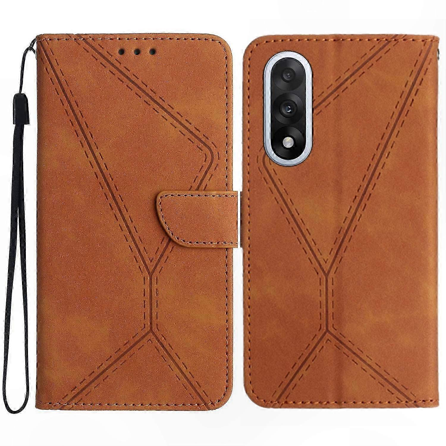 Nord 5 5g Kunstlederhülle Mit Taktiler Linienstruktur, Magnetischer Klappverschluss, Premium-verarbeitung, Rundumschutz, Schlankes Design, Kompatibel Mit Oneplus Nord 5, Elegantes Und Langlebiges Acce