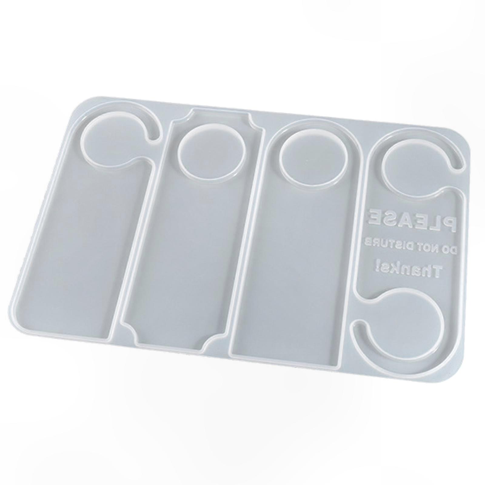 Silikonform Für Türschilder, Kristallnummer, Epoxidharz, Hinweisschild, Willkommensschild, Anhänger, Gussform Für Hausnummern, Diy-türdekoration