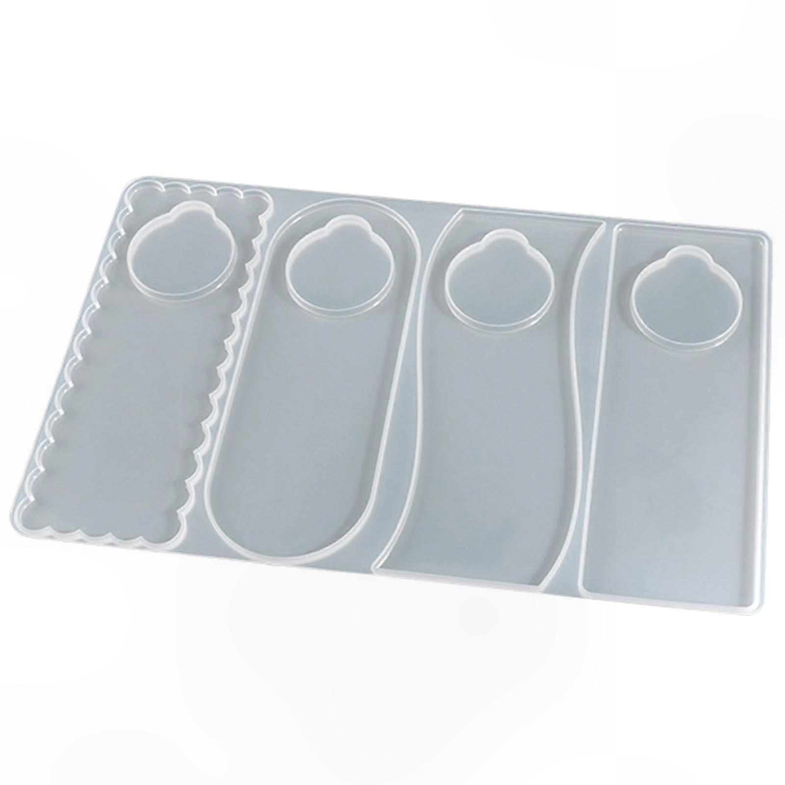 Silikonform Für Türschilder Aus Kristall-epoxidharz, Diy-hausnummern, Hängende Willkommensschilder, Gussform Für Türetiketten