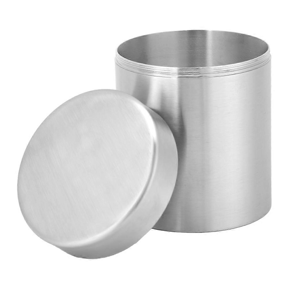 400 Ml Edelstahl-aufbewahrungsdose Für Tee, Kaffee Und Zucker - Auslaufsichere Metalldose Für Küche Und Haushalt, Stilvolles Und Langlebiges Aufbewahrungsgefäß.