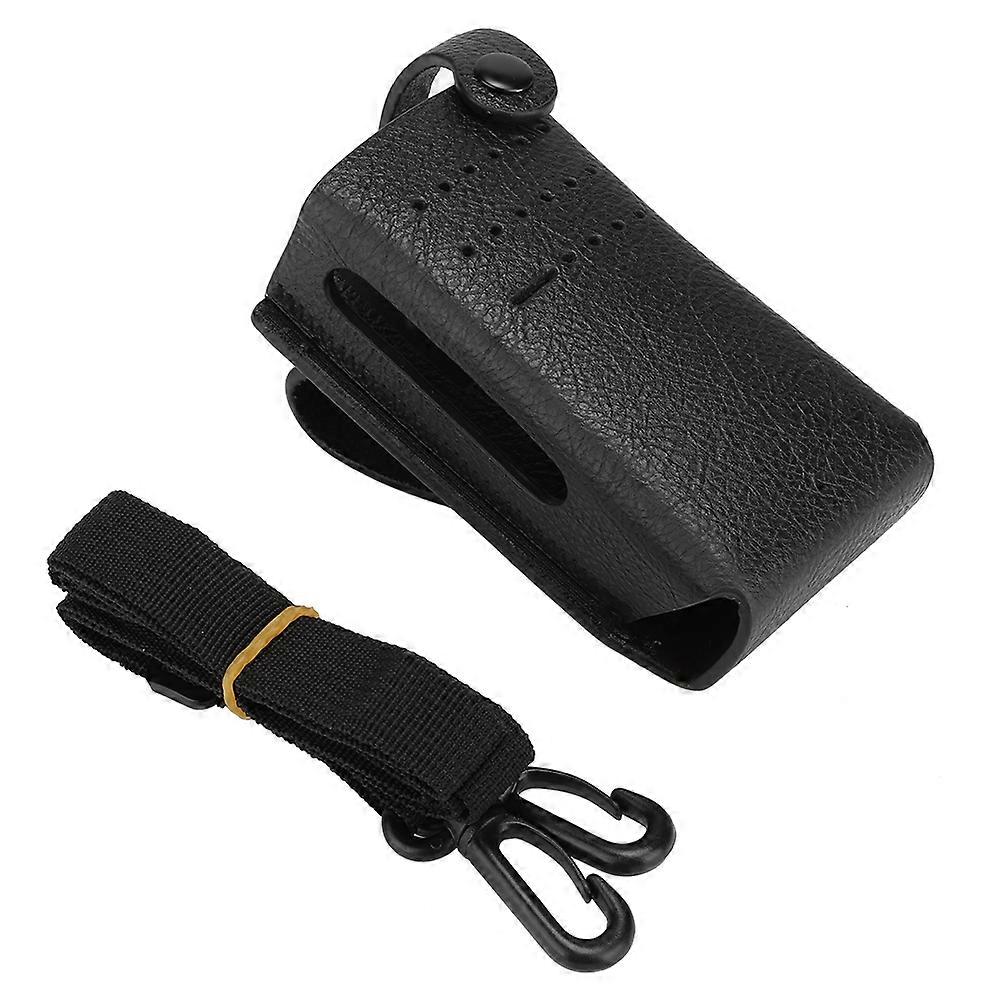 Schutzhülle Aus Pu-leder Für Das Motorola P6600 Funkgerät, Robuste Schutzhülle Für Zweiwegfunkgeräte, Strapazierfähiges Gehäuse Mit Zugriff Auf Alle Funktionen, Praktische Und Langlebige Hülle