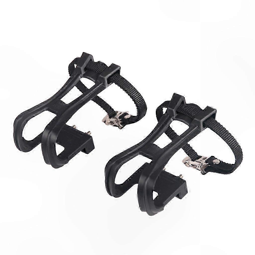 Zehenclips Für Mountainbikes Und Rennräder, Fahrradpedale, Pedalclips Und Riemen, Leichtes Hohlprofil, Kompatibel Mit Mountainbike-pedalen