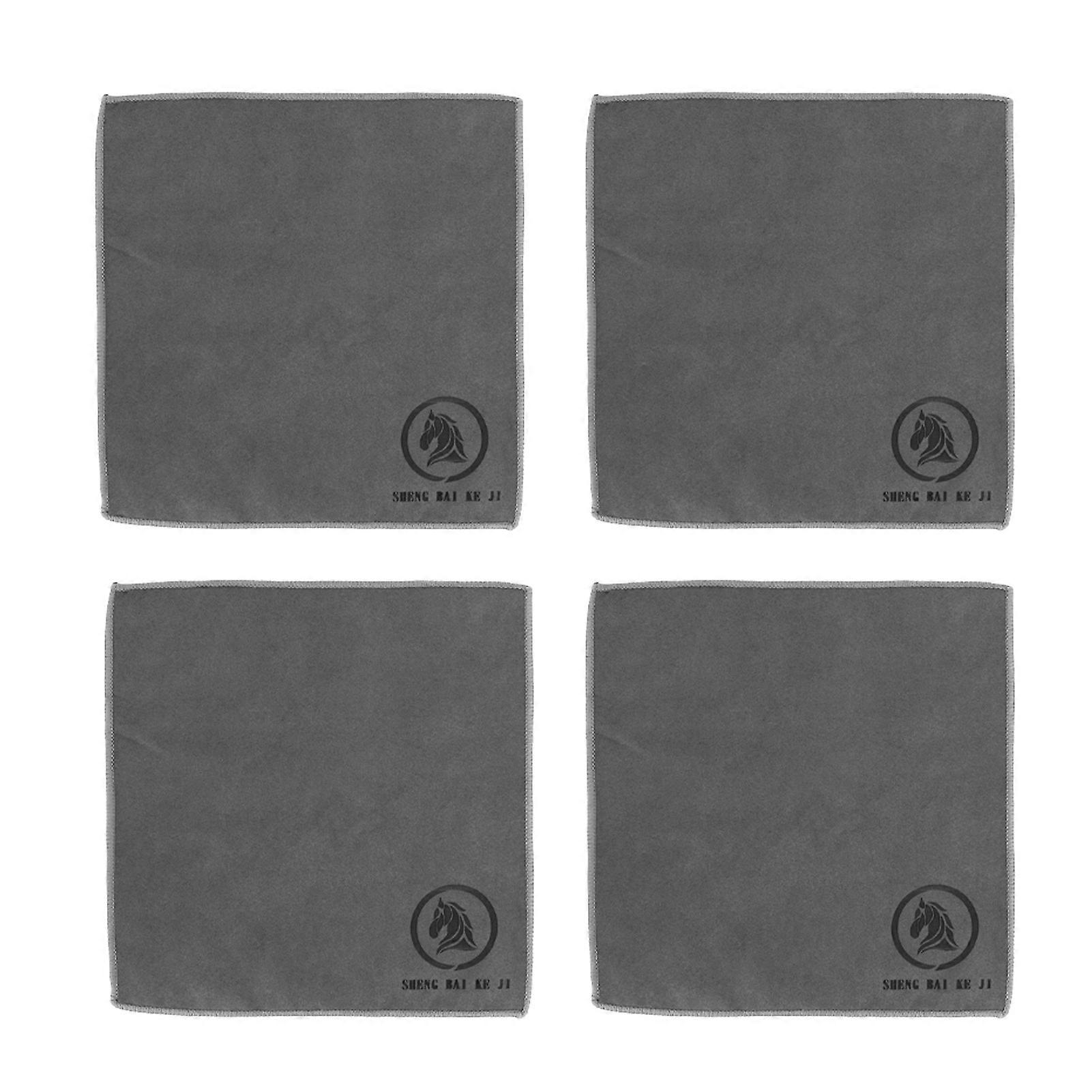 Doppelseitige Mikrofasertücher, 4er-set, Autotrockentücher, Küche, Bad, Saugfähig, Vielseitig Einsetzbar