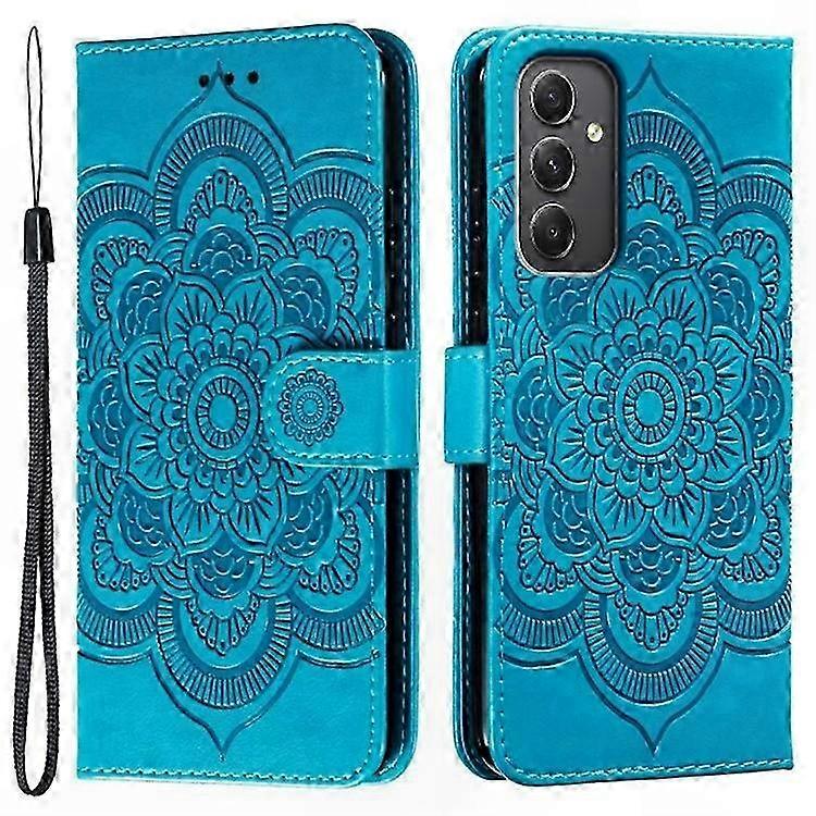 Pu-lederhülle Mit Mandala-muster Für Samsung Galaxy A26 5g, A16 5g Und A16 4g – Stilvolle Schutzhülle, Bohème-design, Robuste Verarbeitung, Kompatible Klapphülle, Unverzichtbares Accessoire.