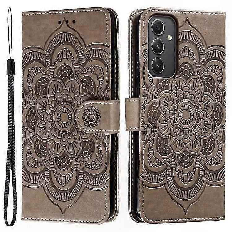 Kunstlederhülle Mit Mandala-muster Für Galaxy A26 5g, A16 5g Und A16 4g - Elegante Schutzhülle, Integriertes Portemonnaie, Raffiniertes Design, Kompatibel Mit Samsung-modellen, Strapazierfähige Und Fl