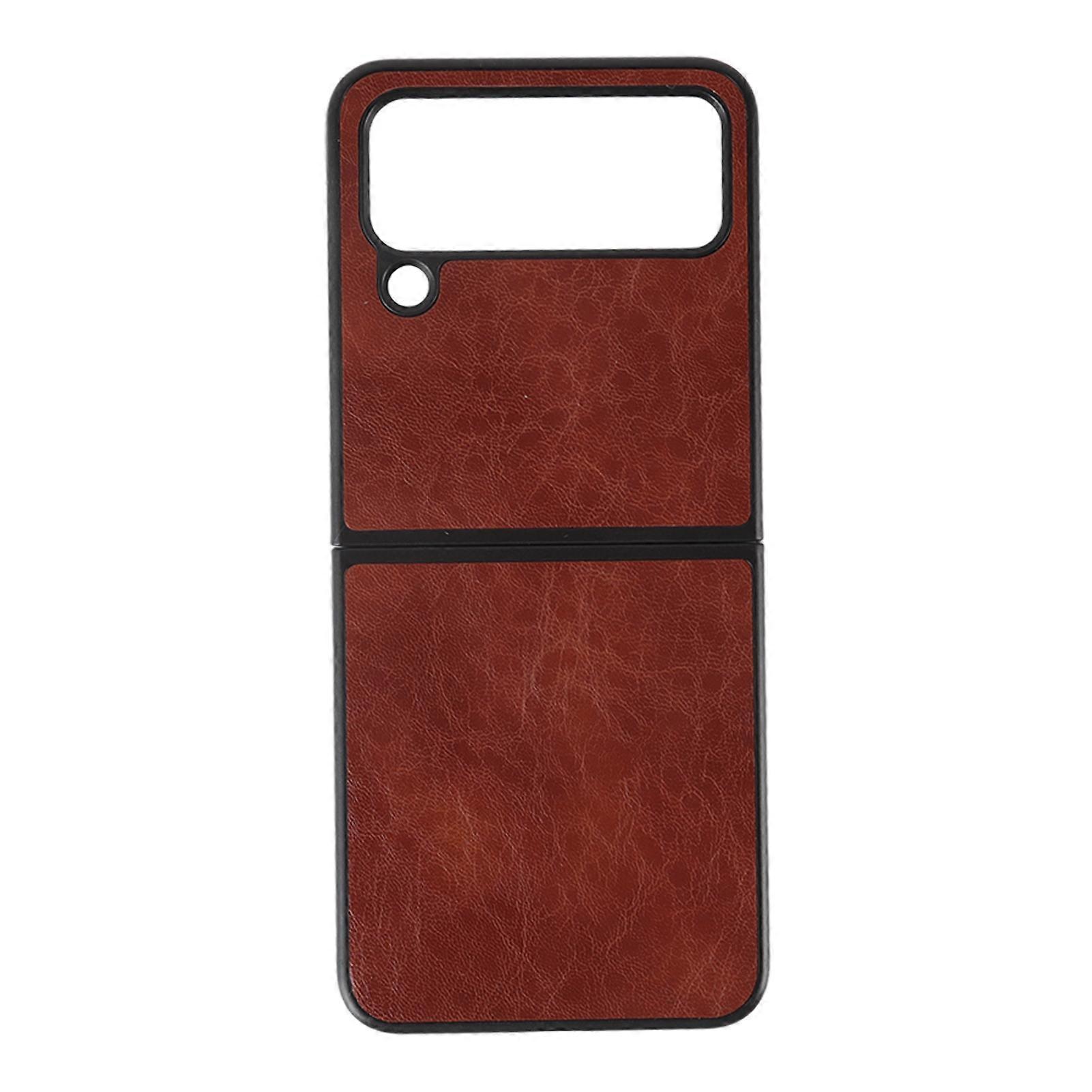 Faltbare Hülle Aus Pu-leder Mit Schutzhülle Und Weichem Innenfutter Für Samsung Galaxy Z Flip 4