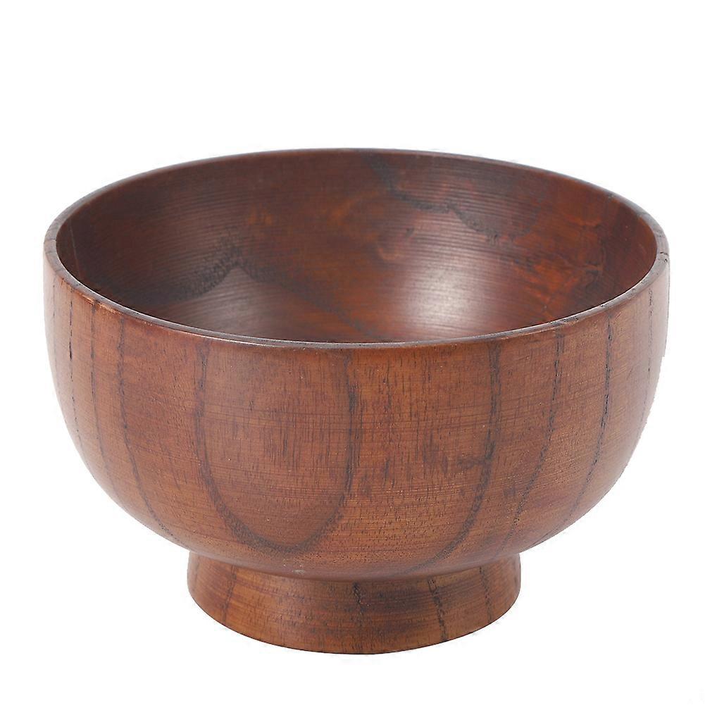 Holzschüssel Für Obstsalat, Reis Und Nudeln, Küchenutensil, Lebensmittelbehälter Und Geschirr.