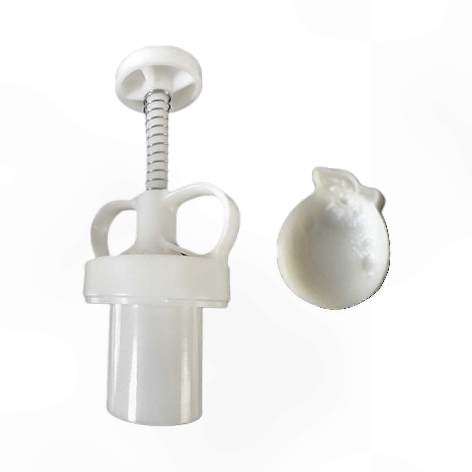 30g Plastik-dessertform, Orangenförmiger Stempel Für Mondkuchen, Diy-gebäckform Für Die Mittherbstfeier, Backutensil.
