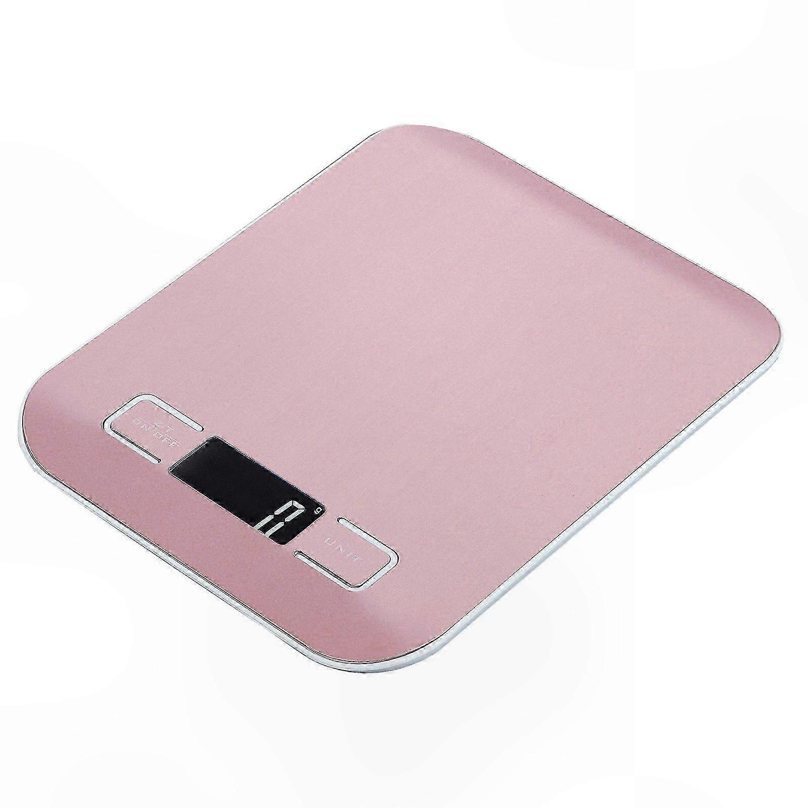 Digitale Küchenwaage, 10 Kg, Genauigkeit 1 G, Edelstahl, Silberfarben, Tara-funktion, Lebensmittelwaage In Gramm Und Unzen Zum Kochen, 1 Stück