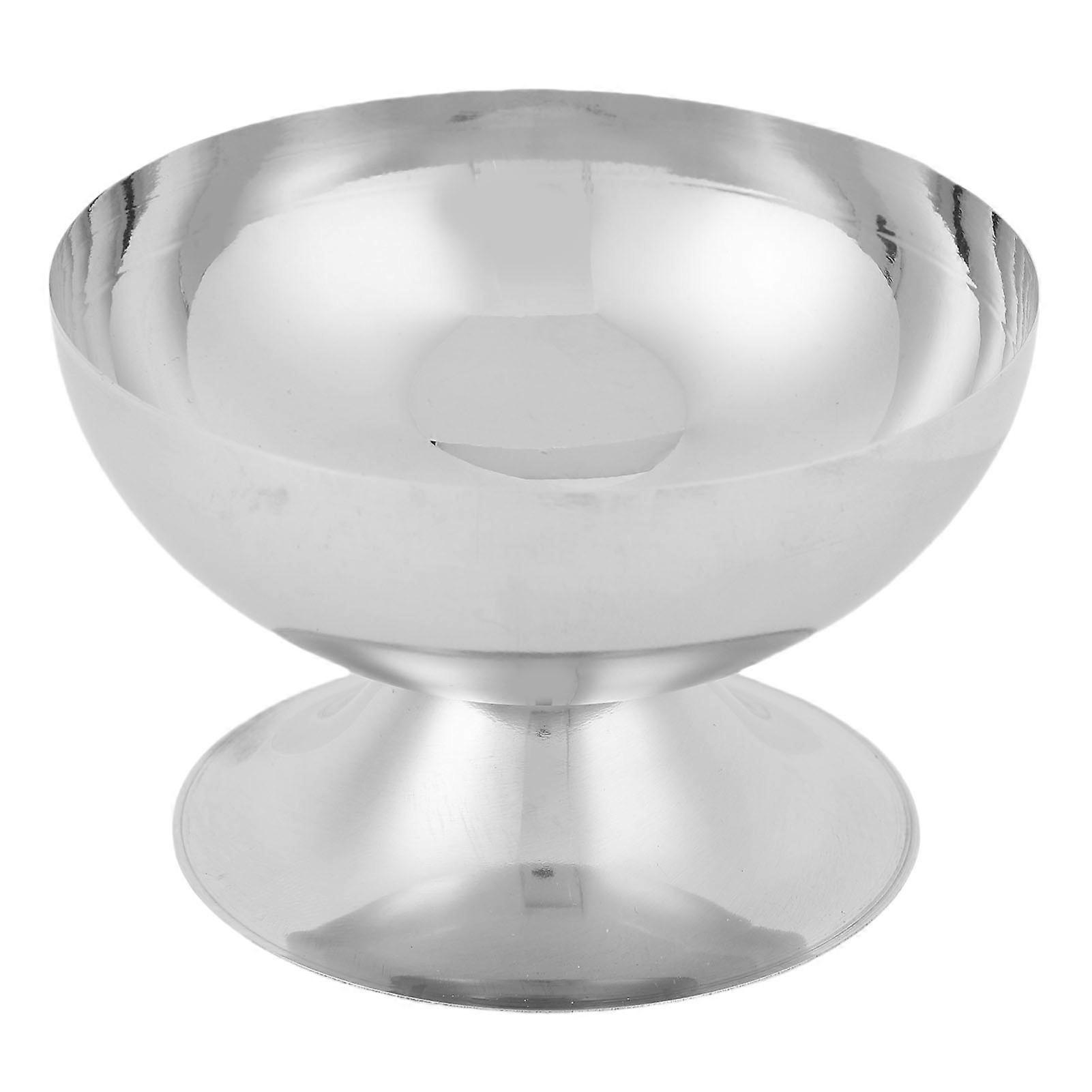200-ml-edelstahlschüssel (304) – Wiederverwendbarer Behälter Für Pudding, Salat, Dessert, Snacks, Obst Und Süßigkeiten – Ideal Für Selbstgemachtes Eis