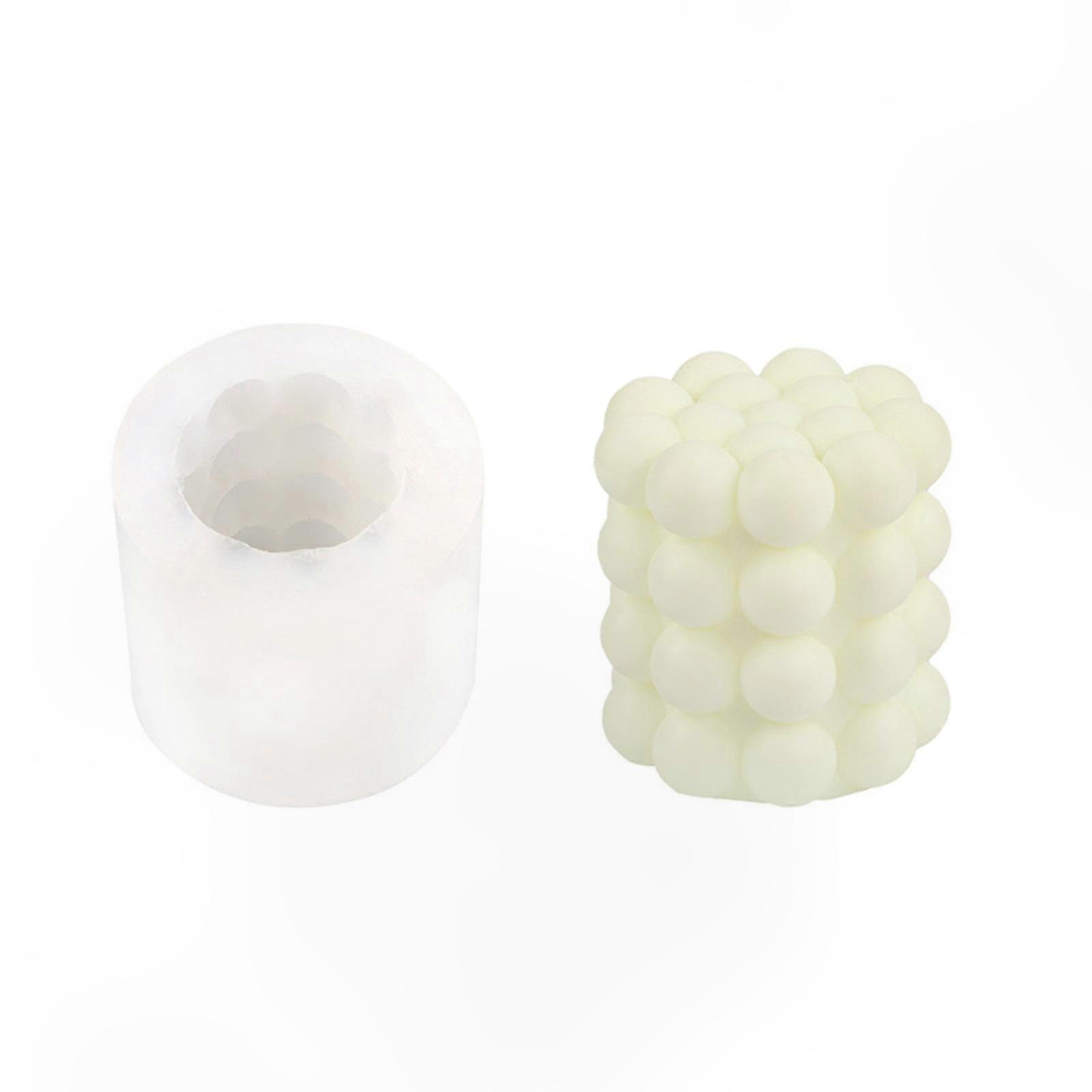 Geometrische 3d-würfel-silikonform Für Kerzen, Handgemachte Seife Und Kreatives Backen, Multifunktionale Diy-form