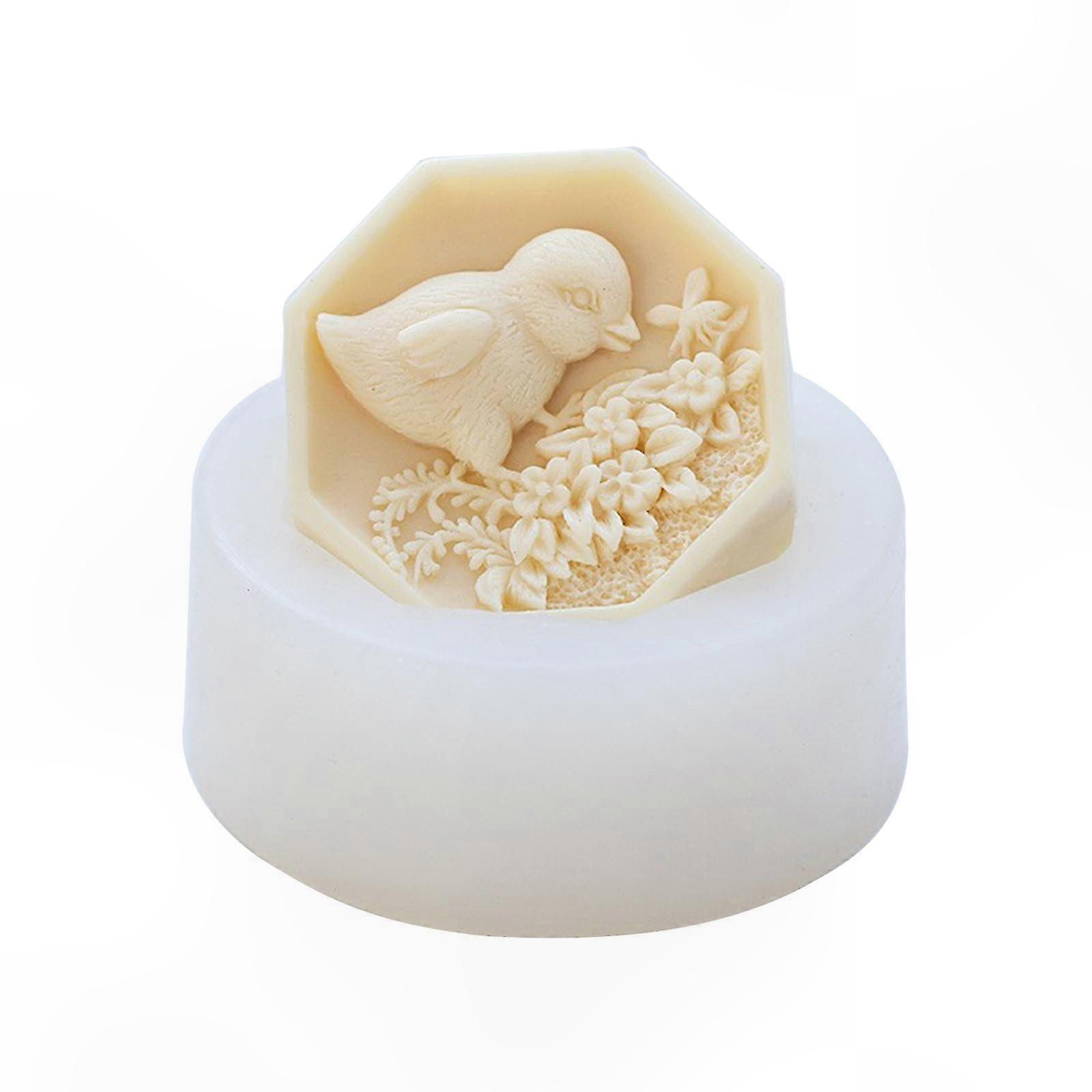Runde Silikon-seifenform In Blumenform, Diy-set Zur Herstellung Von Seifen, Gebäck, Pralinen, Käsekuchen, Cupcakes Und Zuckerpaste, Flexible Lebensmittelform, 1 Stück, Ideal Für Bastelkreationen