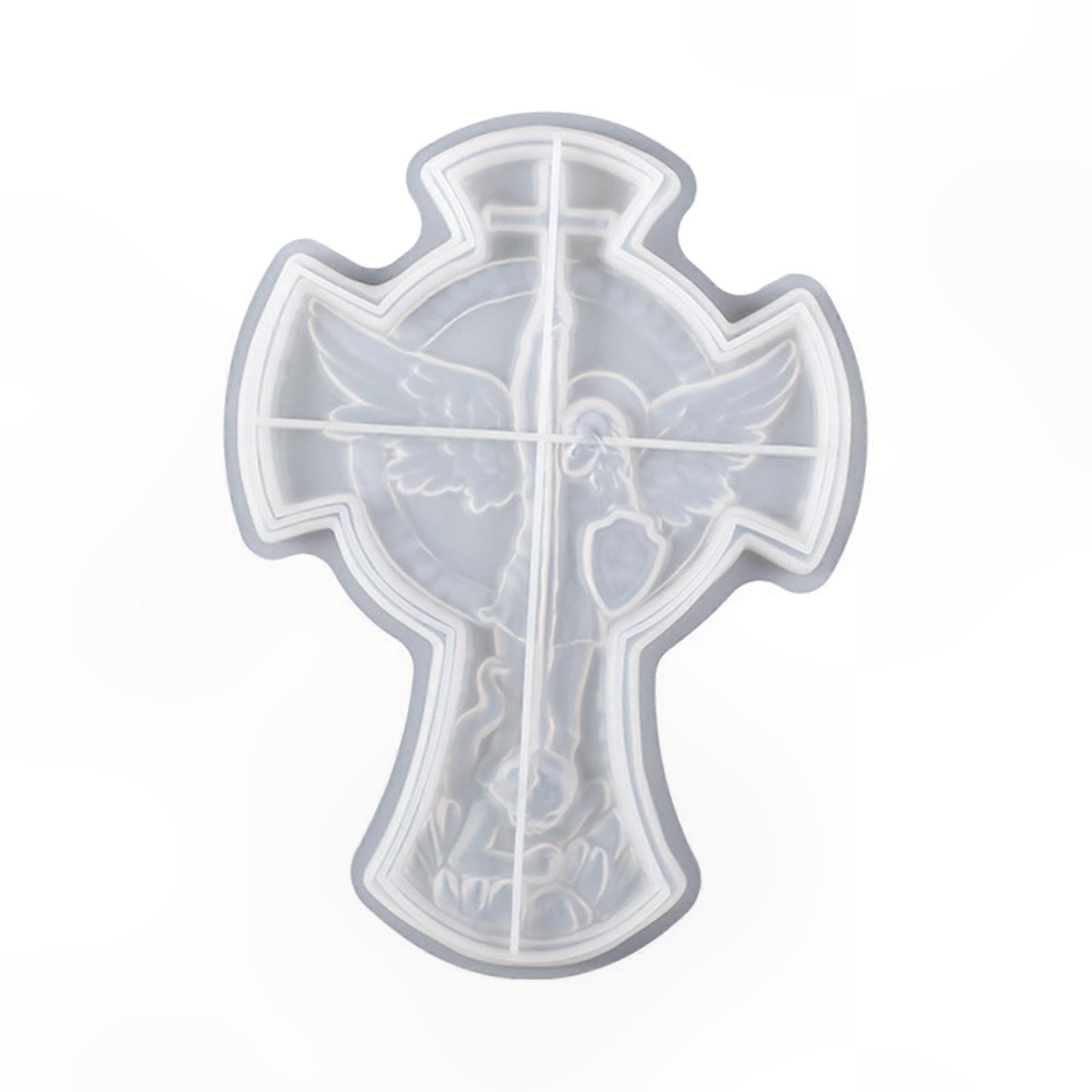 3d-silikonform „engel Michael“ Für Schmucktablett, Diy-aufbewahrungsform, Schreibtischdekoration, Wohnaccessoire, Gipsform Für Untersetzer, 1 Stück