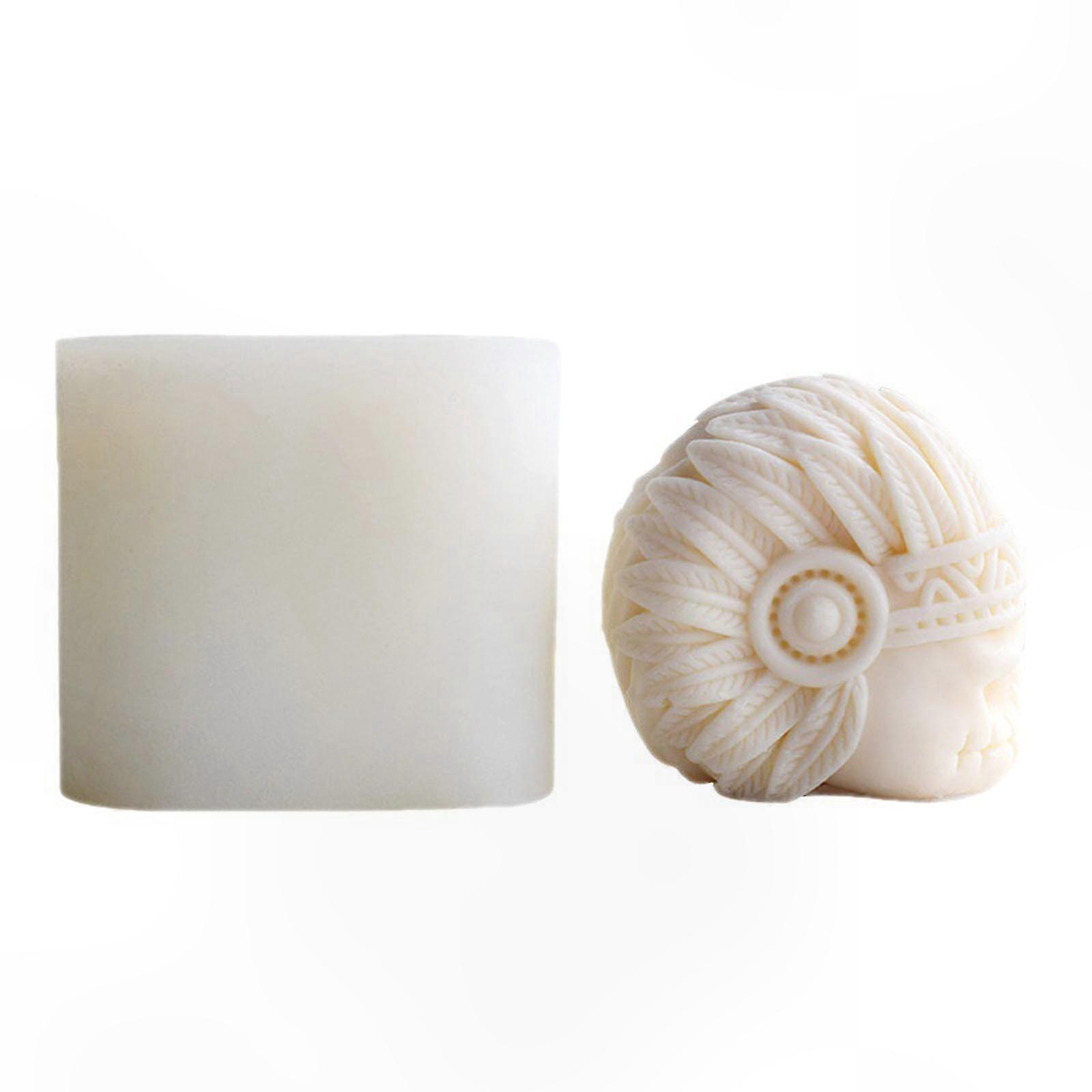Handgefertigte 3d-totenkopf-silikonform, Diy-werkzeug Für Kerzen, Schokolade, Fondant, Kuchen Und Seife, Harzform Für Gebäck Und Handgefertigte Dekoration.