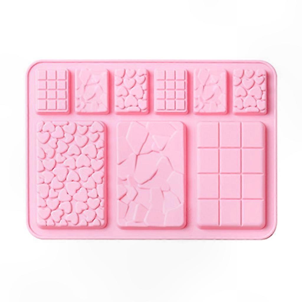 3-in-1 Silikon-schokoladenform, Proteinriegelform, Ideal Für Waffeln, Bonbons Und Schokoladentafeln, Vielseitige Form.