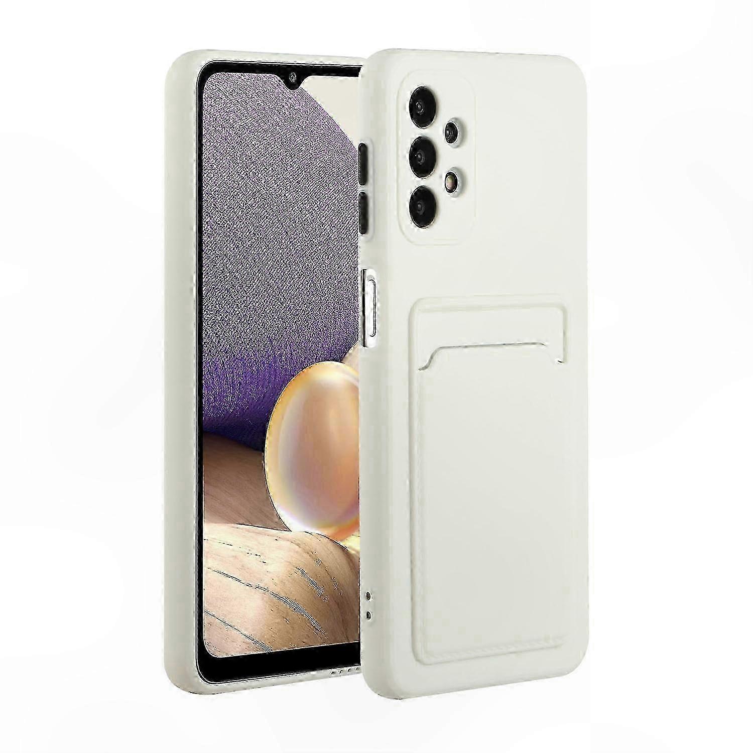 Weiche Tpu-hülle Mit Kartenhalter Für Samsung Galaxy A52 4g/5g Und A52s 5g, Schlanke Und Leichte Hülle, Stoßfester Schutz, Integriertes Kartenfach, Praktisches Alltagsaccessoire, Elegantes Und Robuste