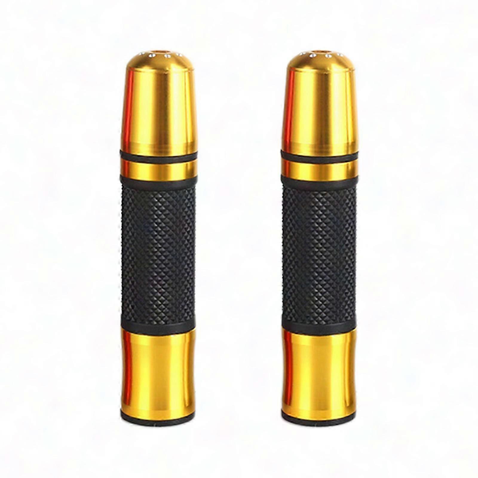Universelle Motorrad-lenkergriffe 2x 7/8" - Rutschfeste Renngummigriffe Für Cross Und Motocross - Komfortable Griffe Mit Polsterung