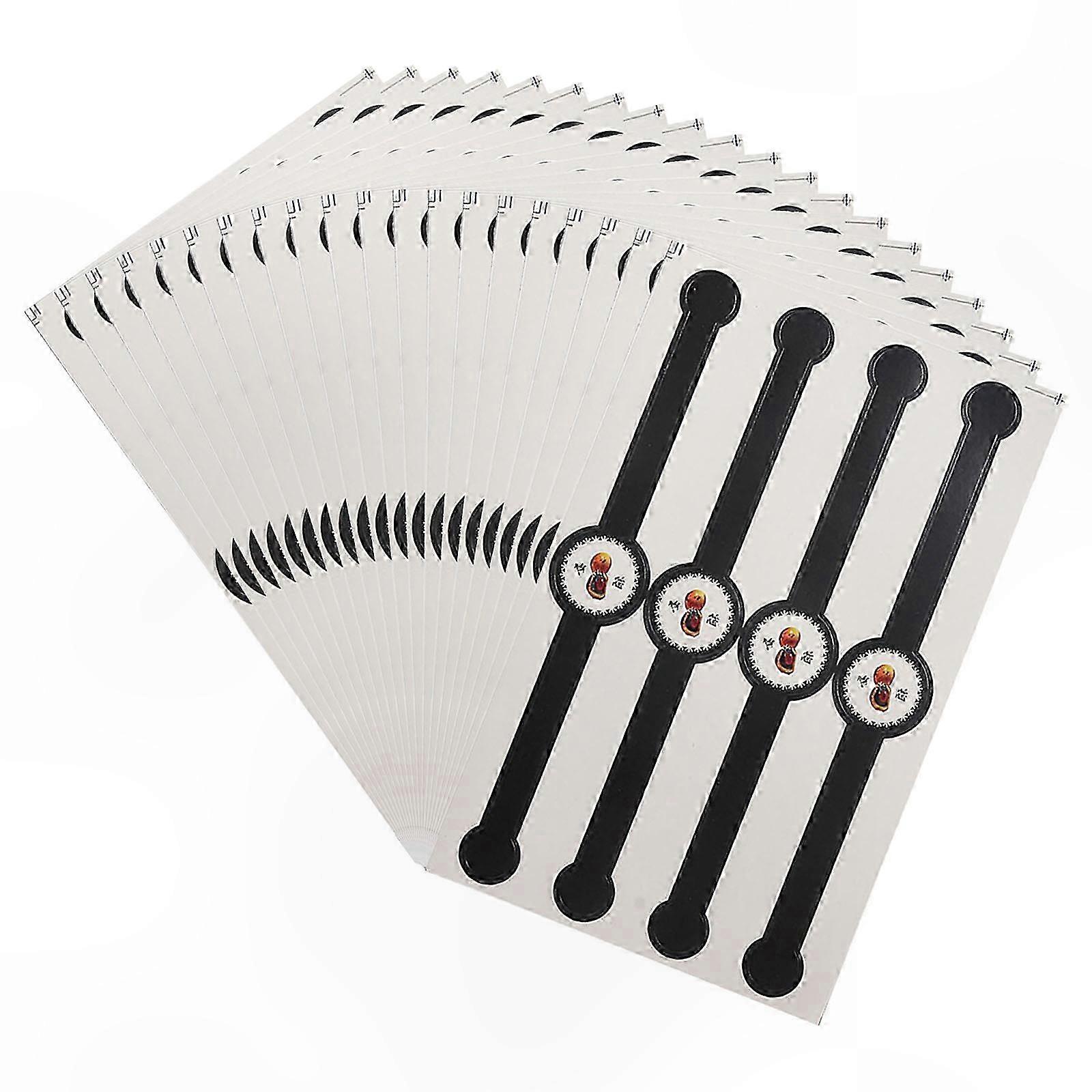 Set Mit 80 Langen, Goldfarbenen Selbstklebeetiketten Für Tortenkartons, Gebäck Und Selbstgemachte Mondförmige Behälter Dekoratives Klebeband Zum Verpacken Von Geschenken