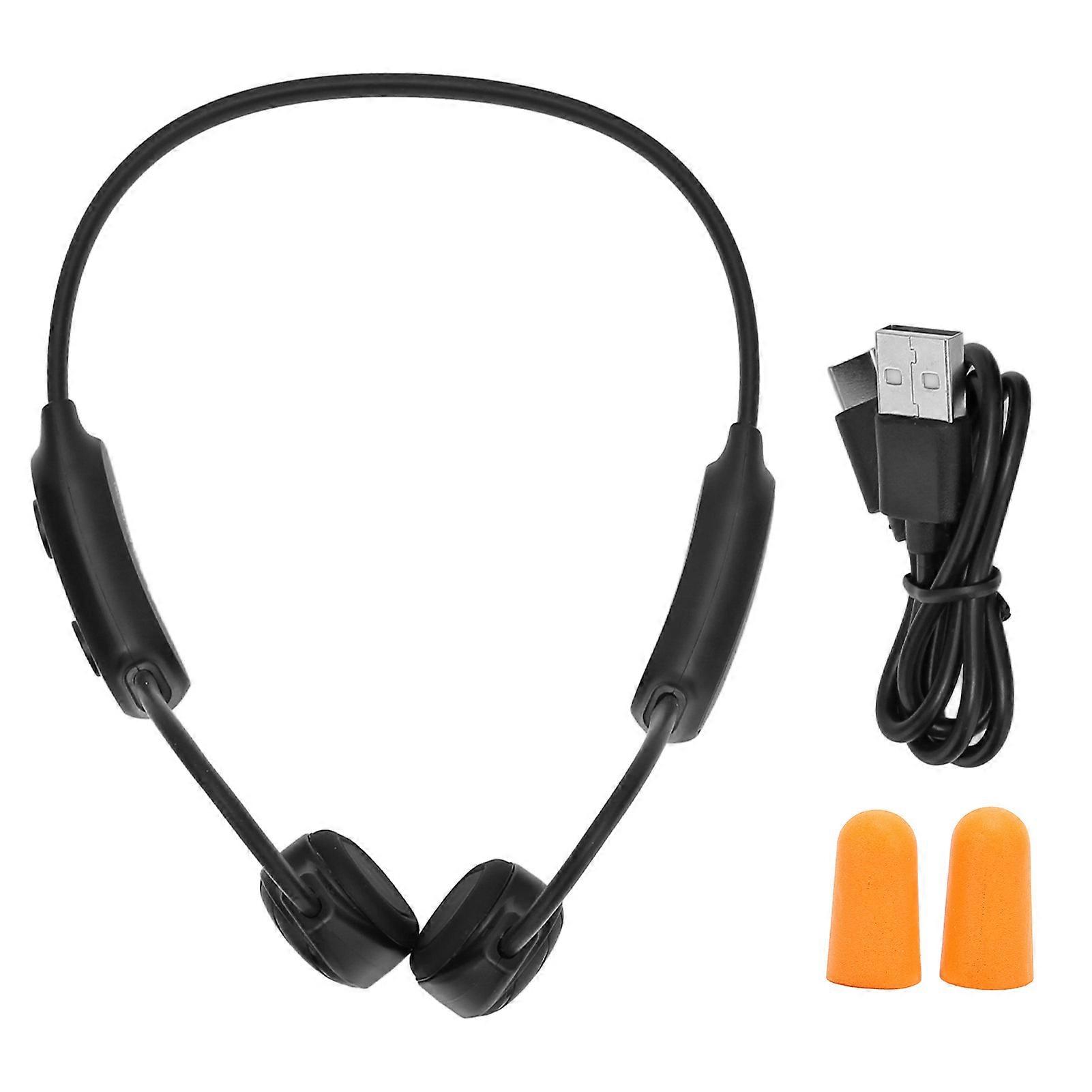Ipx6 Wasserdichte Bluetooth-sportkopfhörer Mit Knochenleitung, Kabelloses Headset Mit Integriertem Mikrofon Zum Laufen, Radfahren Und Wandern