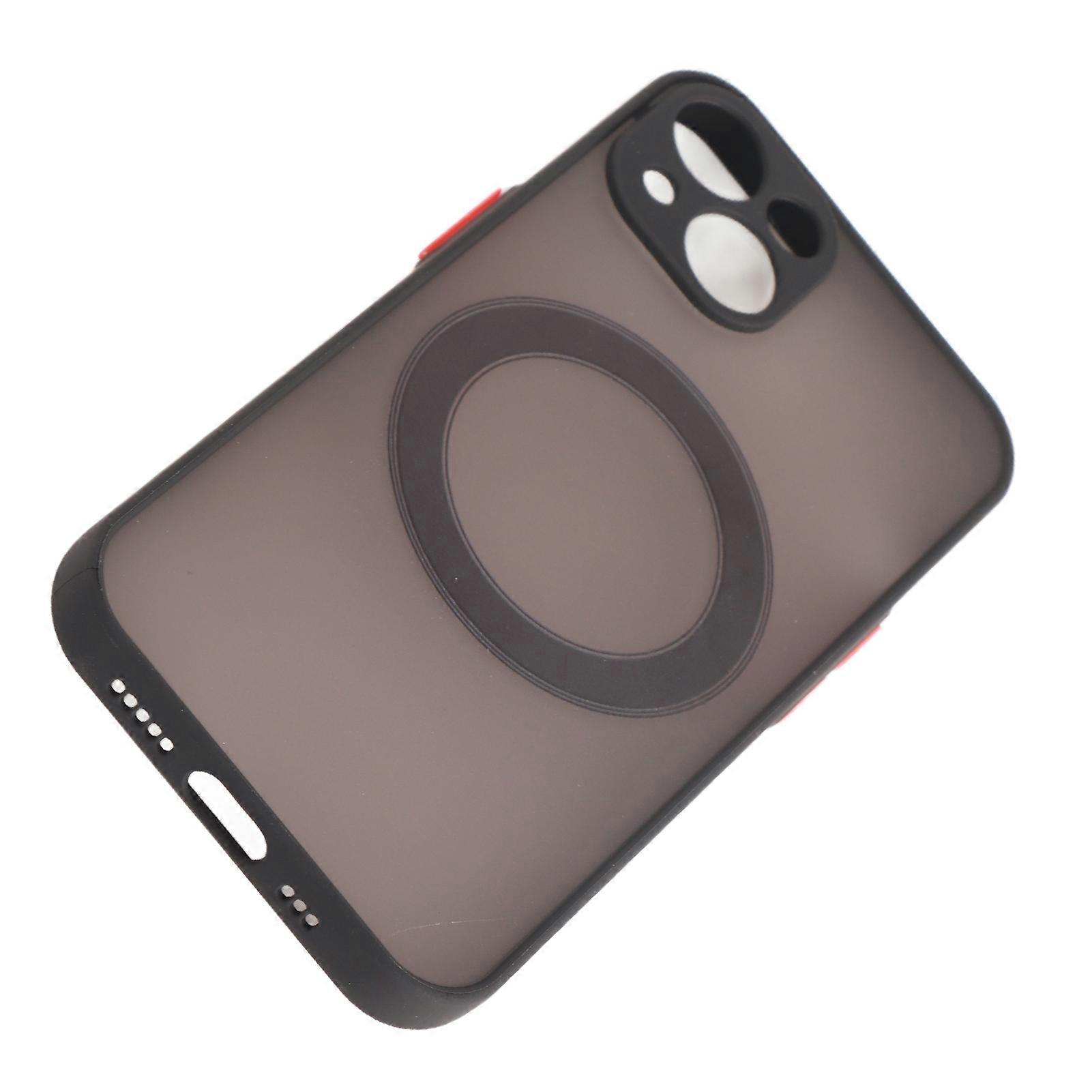 Magnetische Iphone-hülle, Rundumschutz Mit Kabellosem Laden, Schlanke, Stoßfeste Hülle, Magsafe-kompatibel, Atmungsaktiv Und Stoßfest