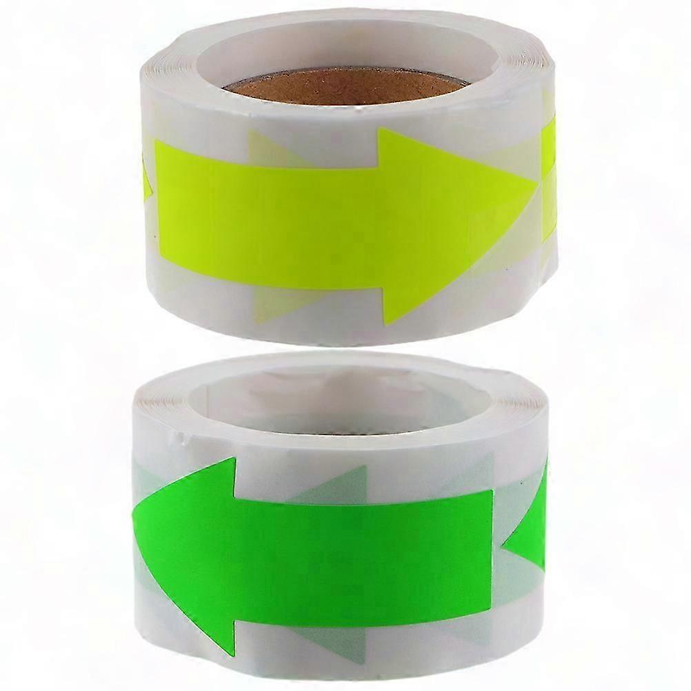 Selbstklebende Pfeil-etiketten Für Gebäck- Und Kuchenverpackungen, 2 Rollen À 6,5 X 3,5 X 0,1 Cm, Dekorative Aufkleber