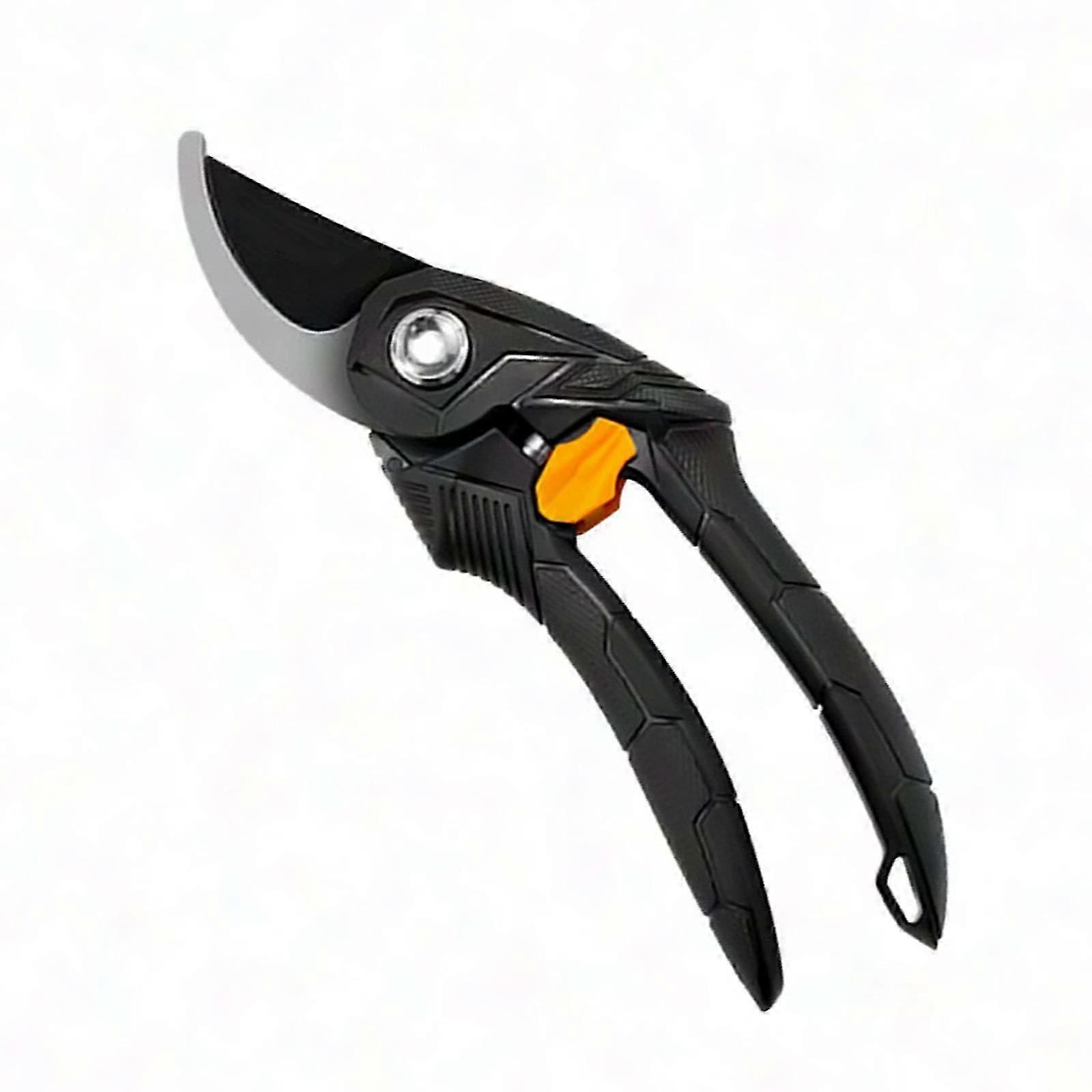 Professionelle 8-zoll-gartenschere Aus Sk5-stahl, Handbetriebene Gartenschere, Bypass-astschneider Für Gemüsegärten Und Sträucher, Ergonomisches Gartenwerkzeug