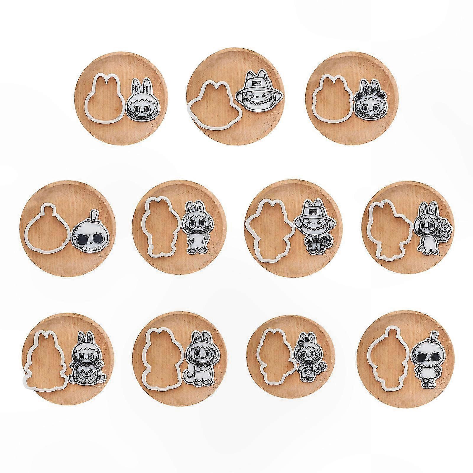 Gepresste Ausstechformen, Ausstechformen Mit Comicfiguren, Kuchen- Und Fondantstempel, Küchenutensilien, Partyzubehör