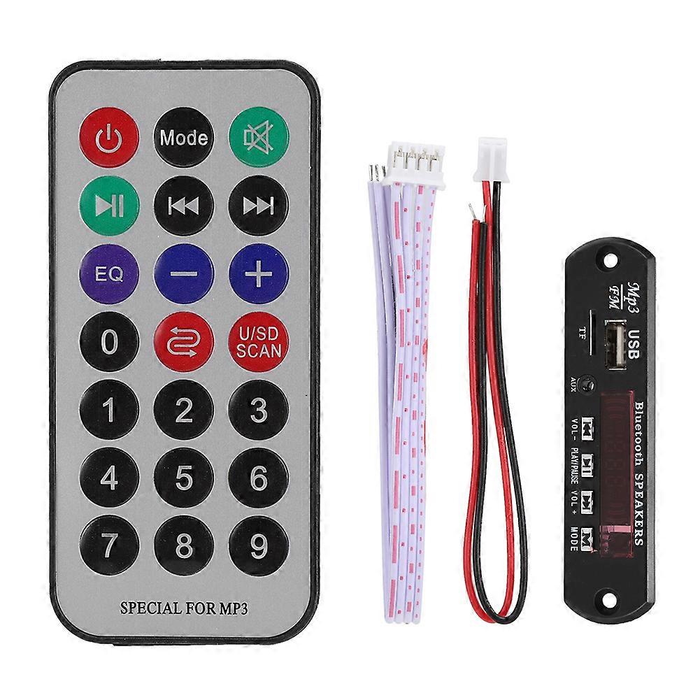 Bluetooth-modul Für Verlustfreie Wiedergabe Von Mp3-, Wma-, Wav- Und Ape-dateien Audio-decoderkarte Mit Fm-radio, Usb-flash-laufwerk-wiedergabe Und Unterstützung Für Externe Festplatten.