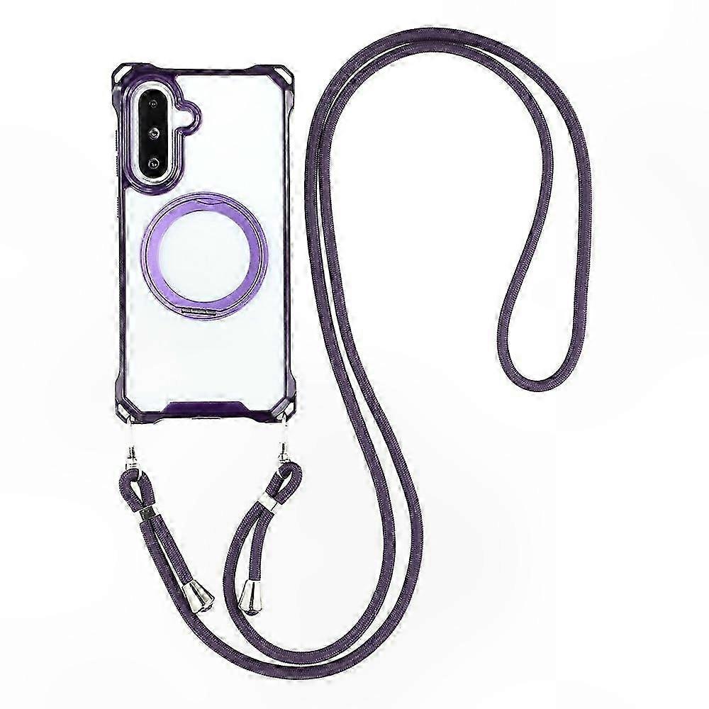 Magnetische Hülle Mit Ständer Und Trageschlaufe Für Galaxy A56 5g / A36 5g – Hybrid-tpu-pc-schutzhülle