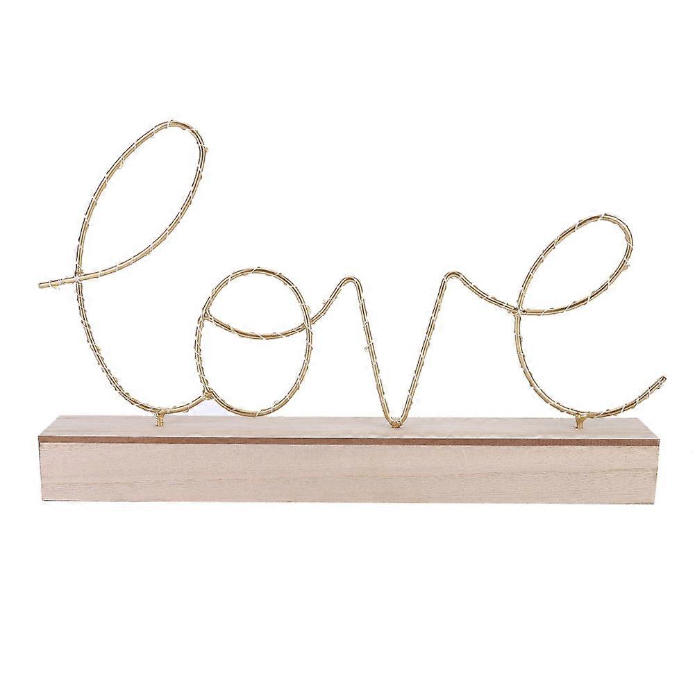 Dekorative Led-lampe Mit Englischem Buchstabenmotiv Für Wohnzimmer, Kinderzimmer, Moderne Wohnräume, Leuchtendes Geschenk