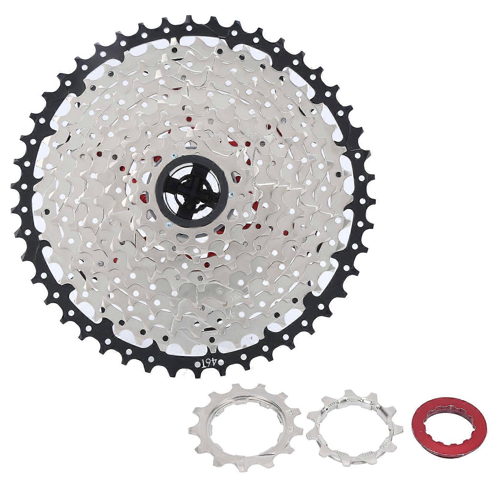 Wake 11-46t 11-fach Kassette, Freilaufritzel Für Rennräder Und Mountainbikes, Kompatibel Mit Schaltungen, Robustes Stahlset.
