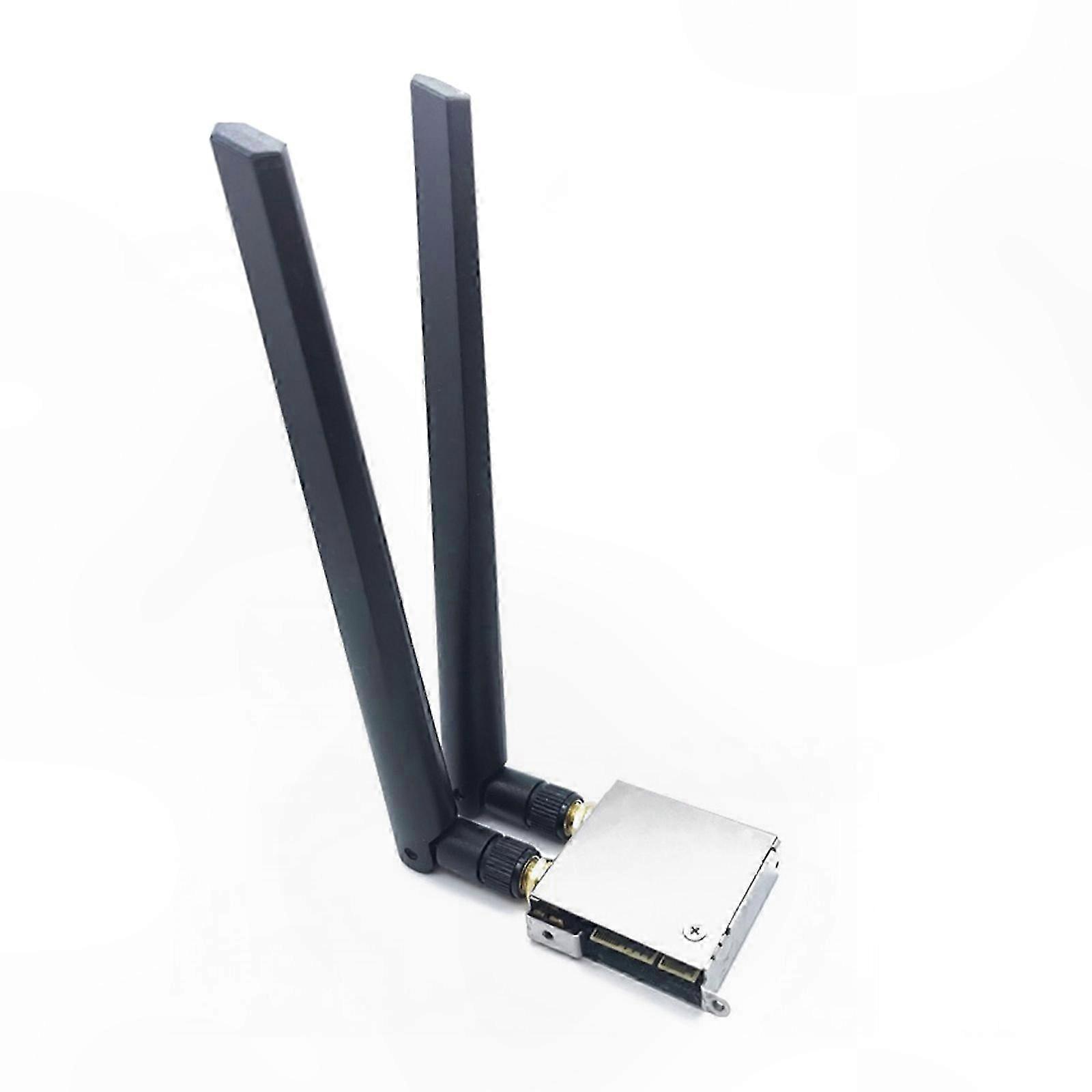 Wifi 6 Ax201ngw Netzwerkkarte, Cnvio 2 Adapter, 2400 Mbit/s, Bluetooth 5.0, 2 Hochleistungsantennen, Intel Ax201, Pcie, Wireless-upgrade-paket