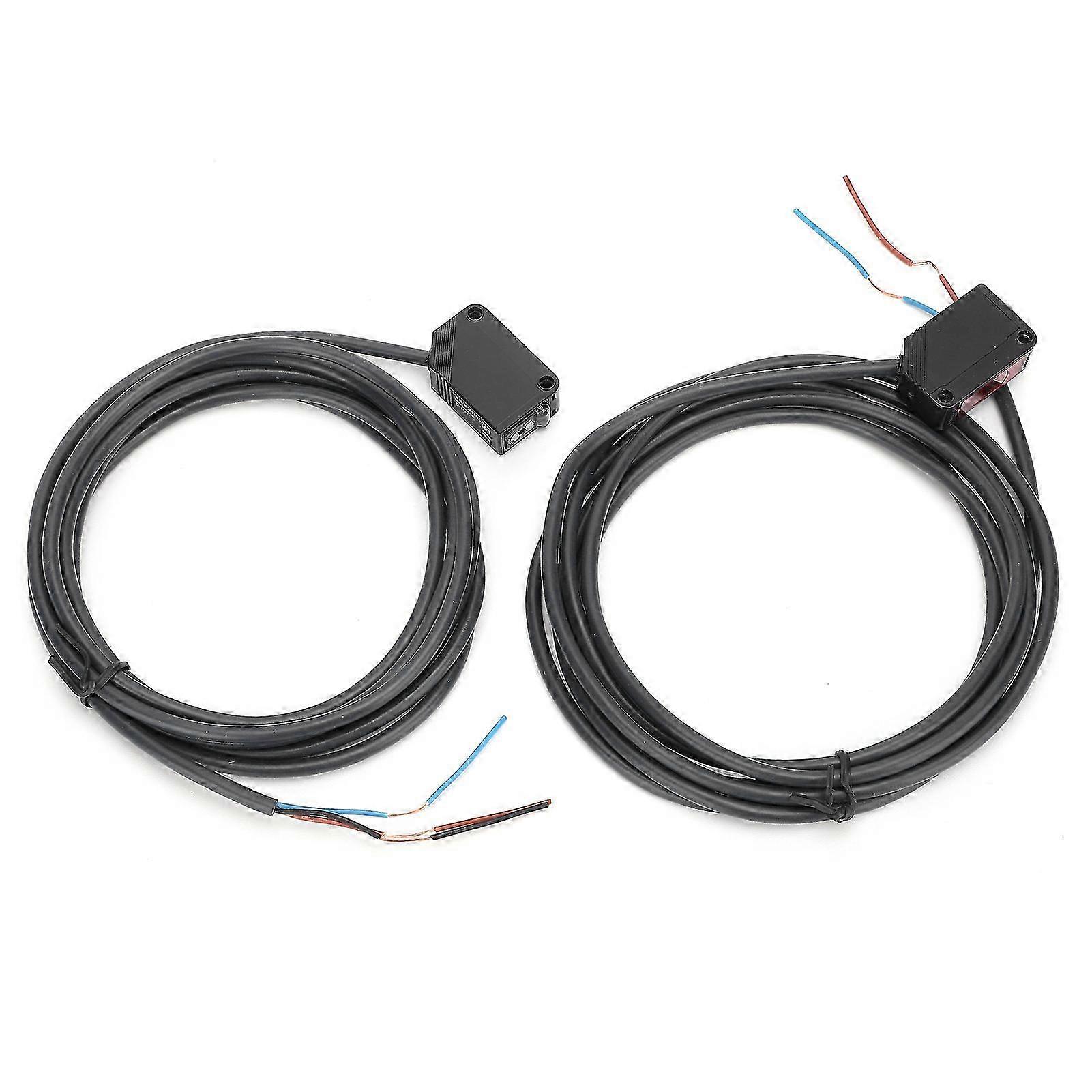 Berm E3zt81 Quadratischer Fotoelektrischer Infrarotsensor, Durchlichtsensor, Dc 12-24v, Näherungsschalter, Optischer Detektor, Sender-empfänger-paar.